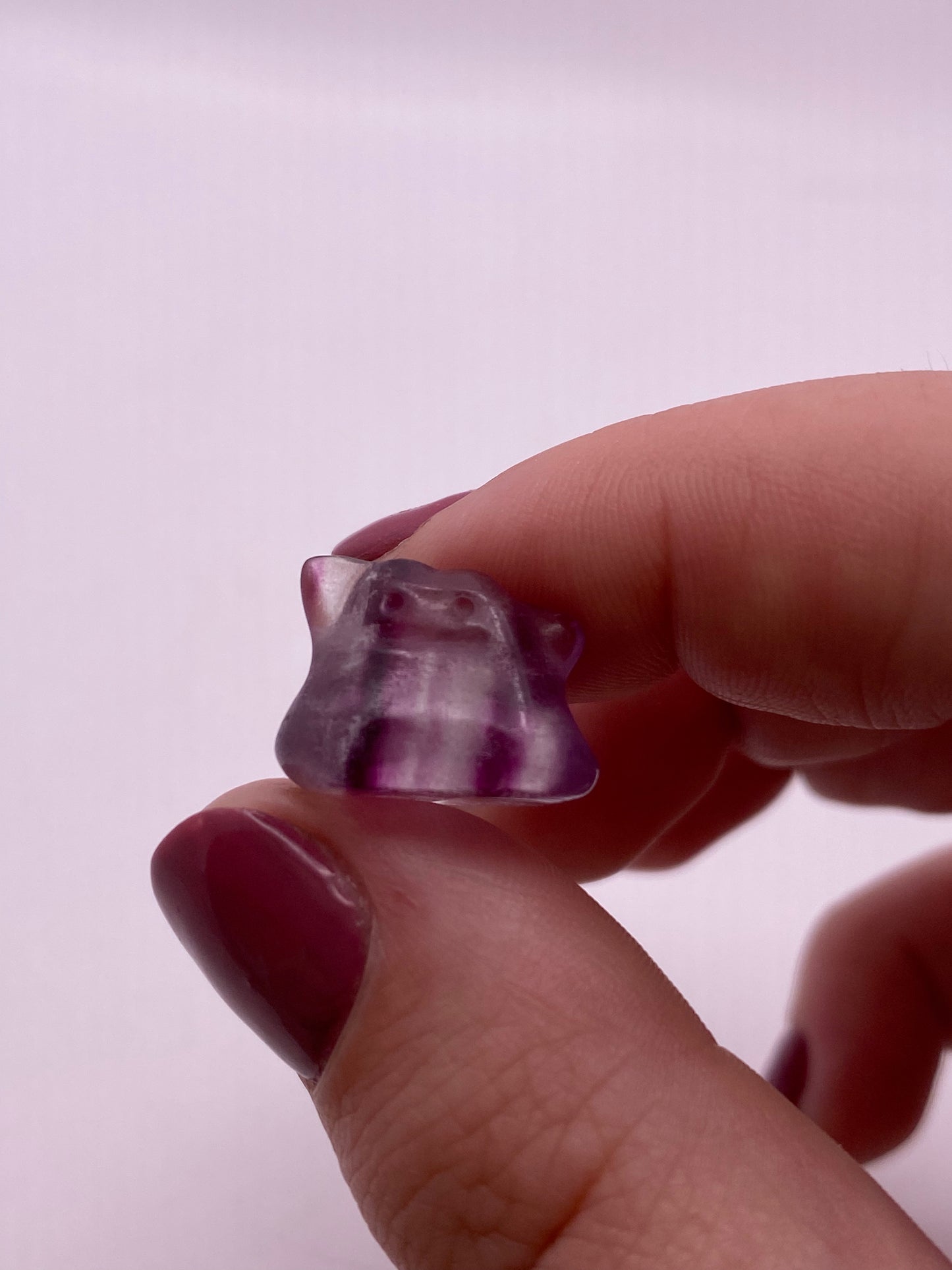 Mini fluorite Ditto Carving