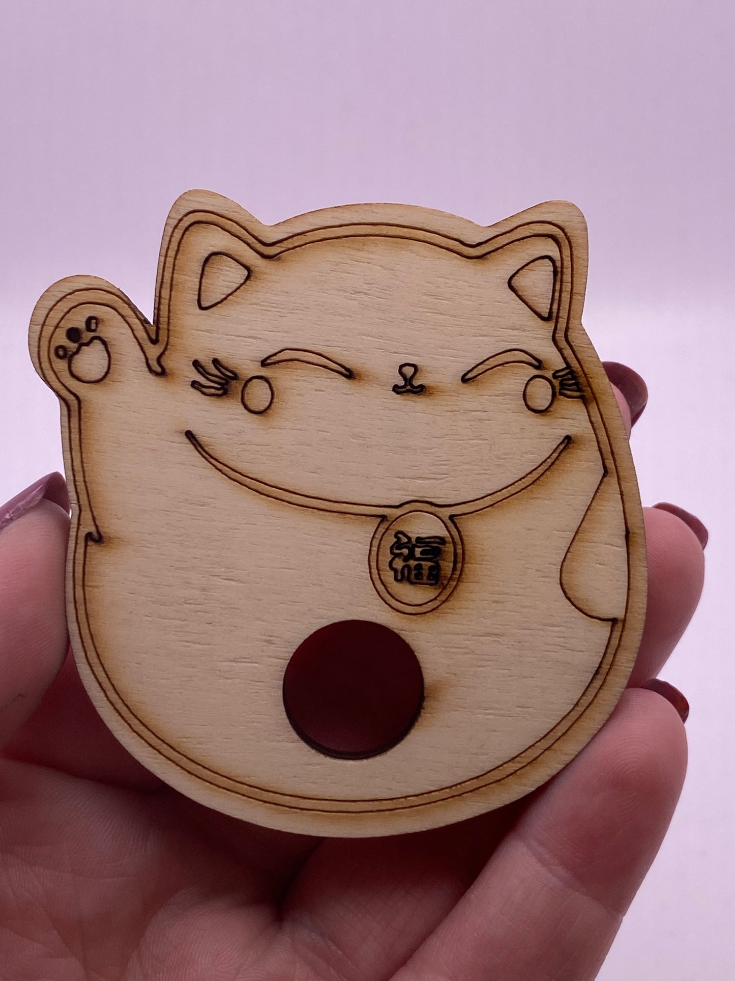 Cat sphere holder