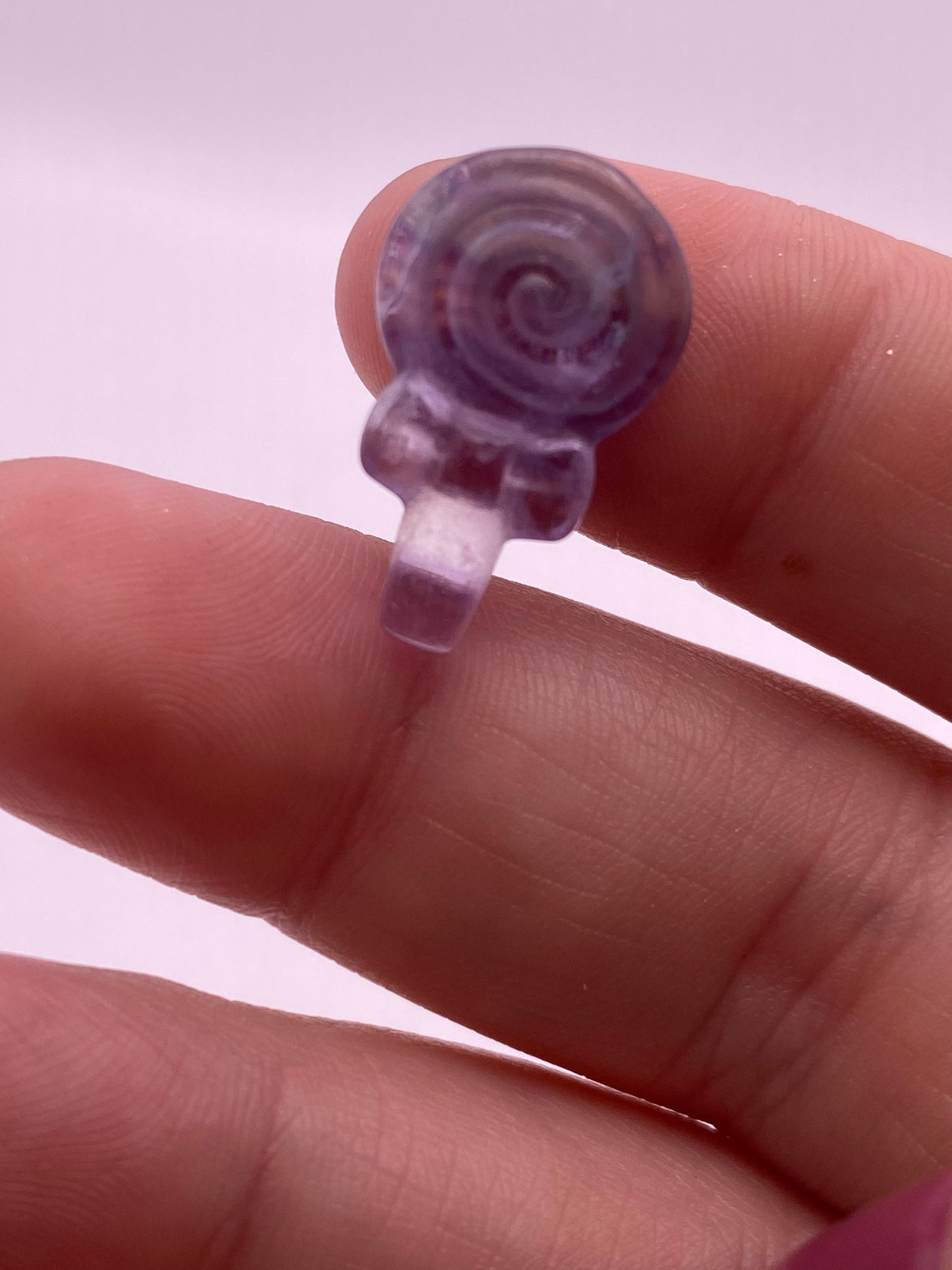 Fluorite Lollypop carving