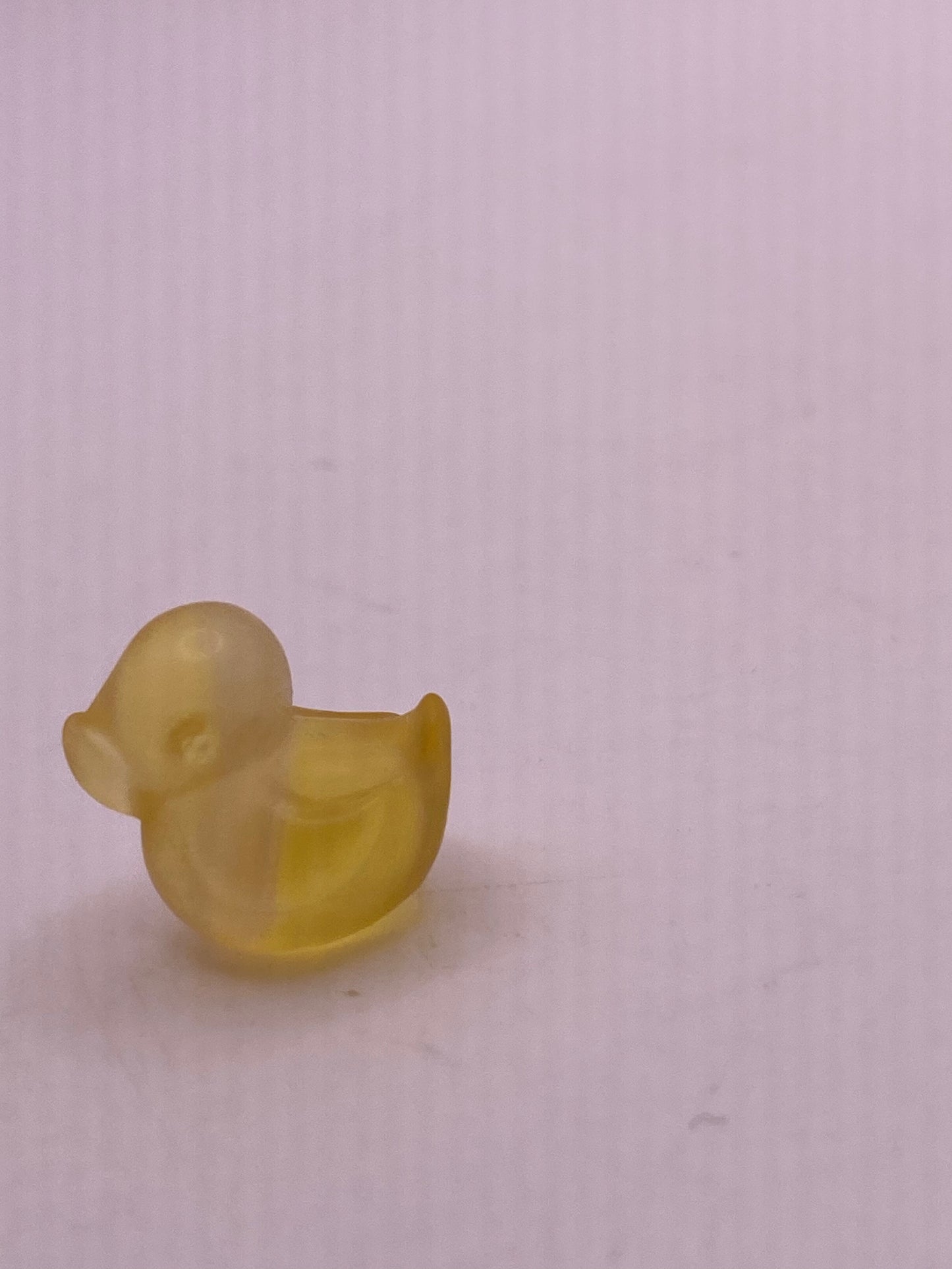 Fluorite duck carving