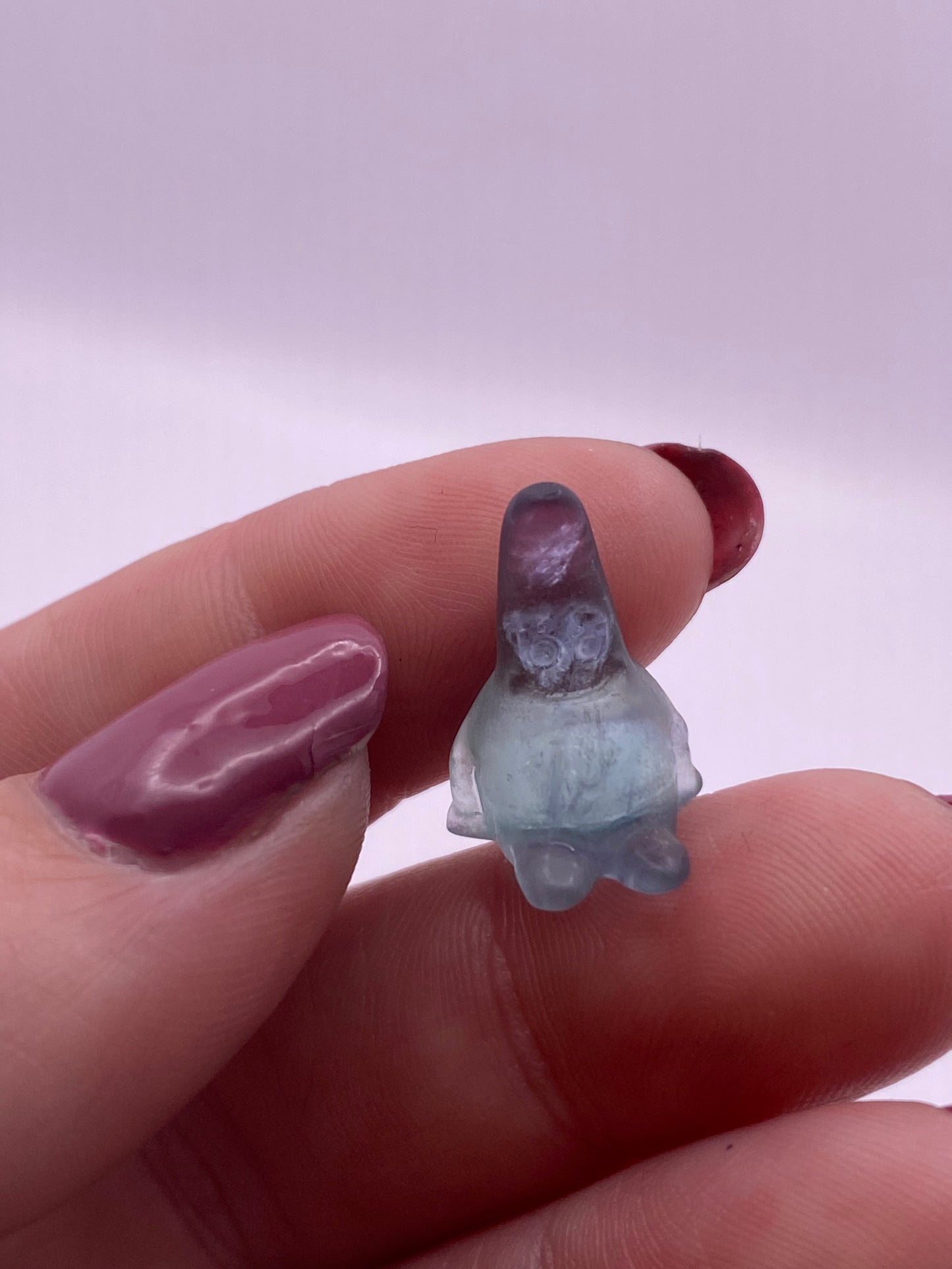 Patrick star Fluorite mini carving