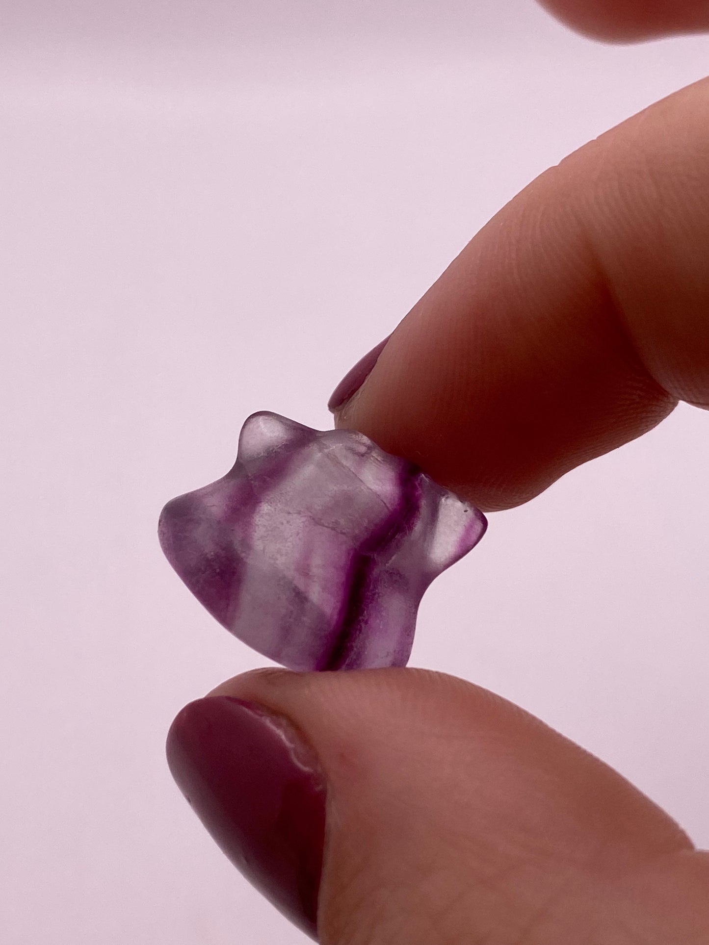 Mini fluorite Ditto Carving