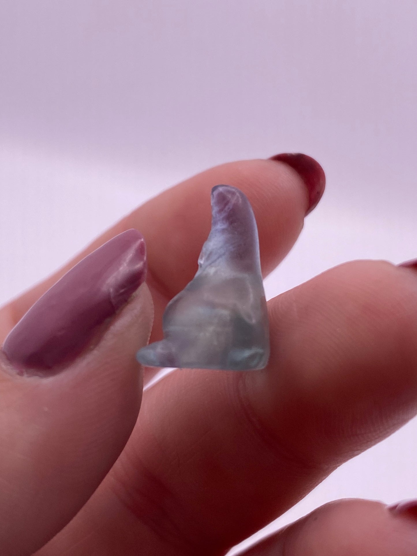 Patrick star Fluorite mini carving