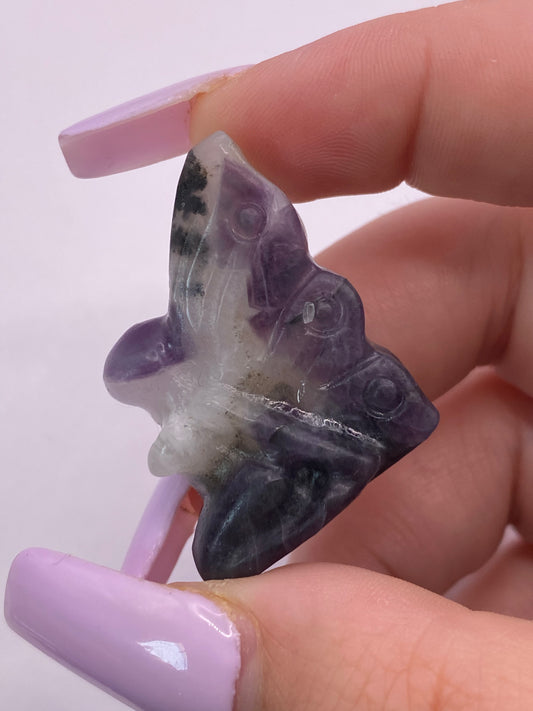 Purple Sphalerite Crystal Fairy