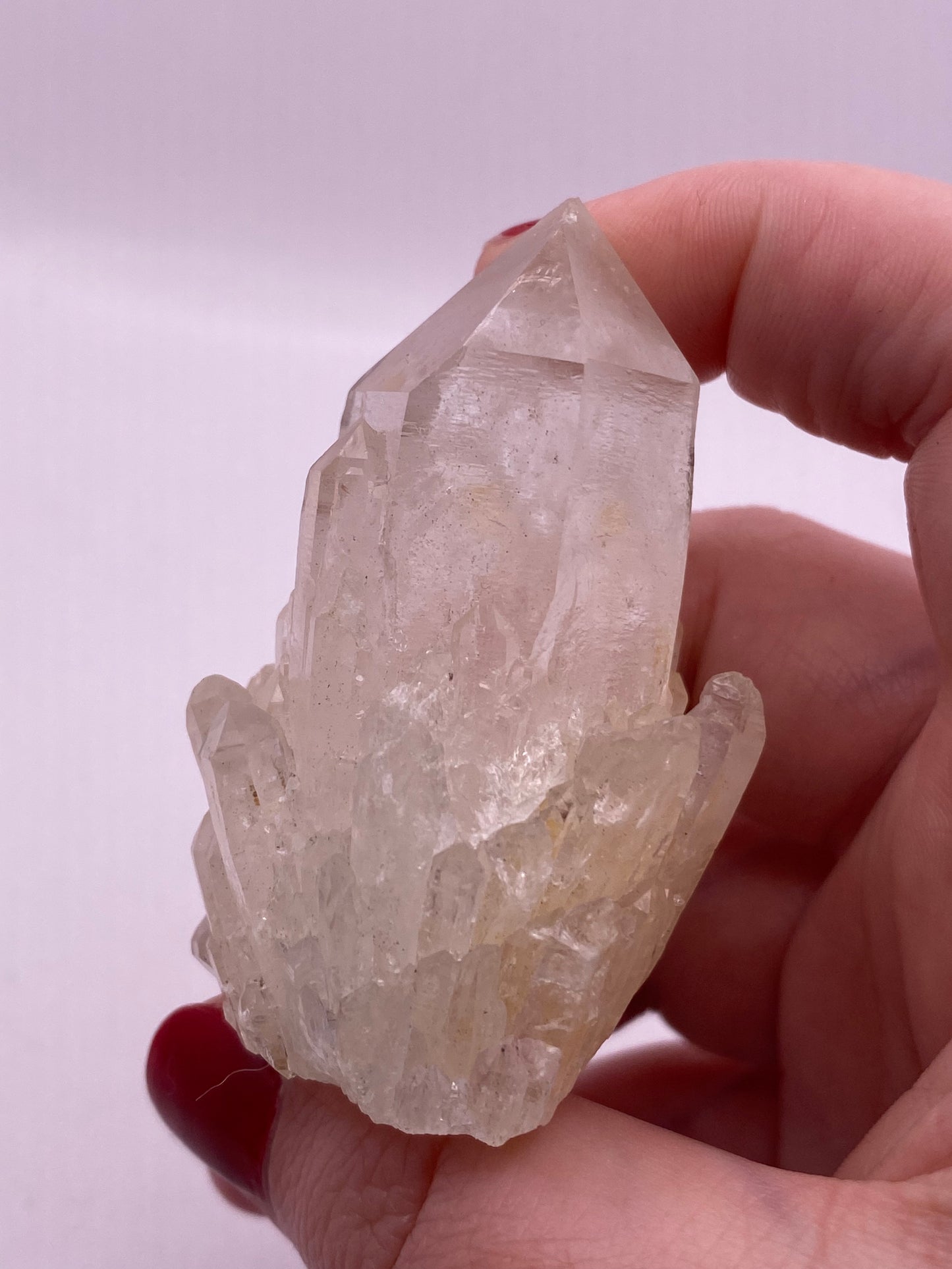 Kundalini citrine cluster