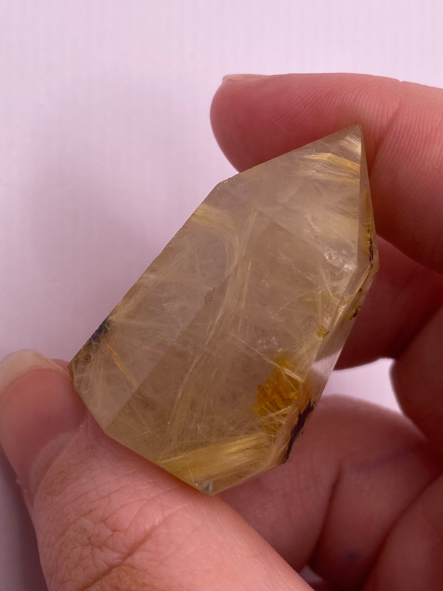 High quality golden rutile tower