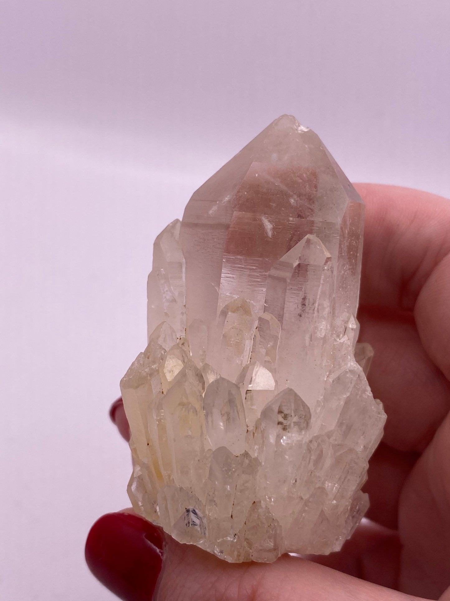 Kundalini citrine cluster