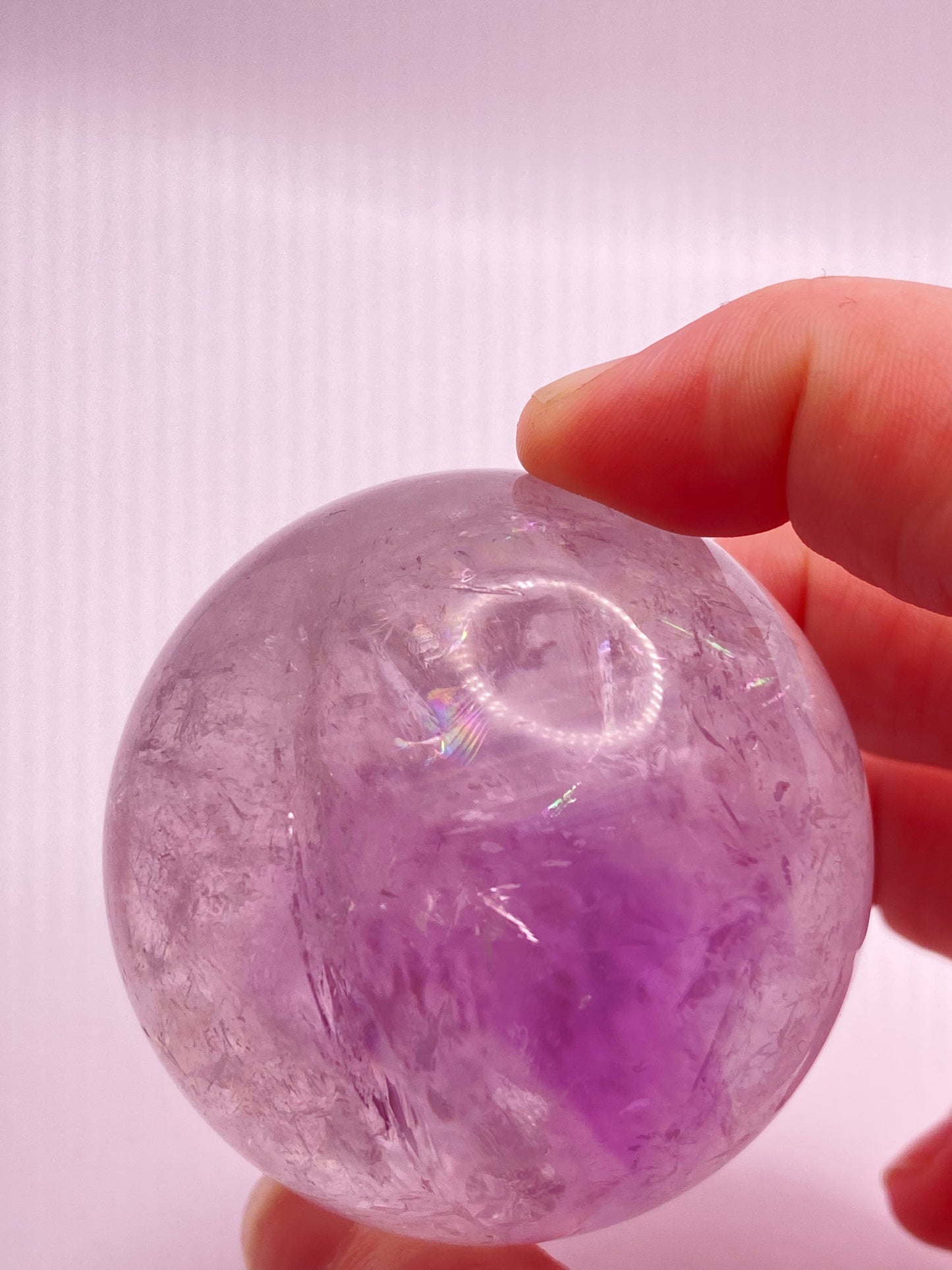 Phantom Ametrine Sphere