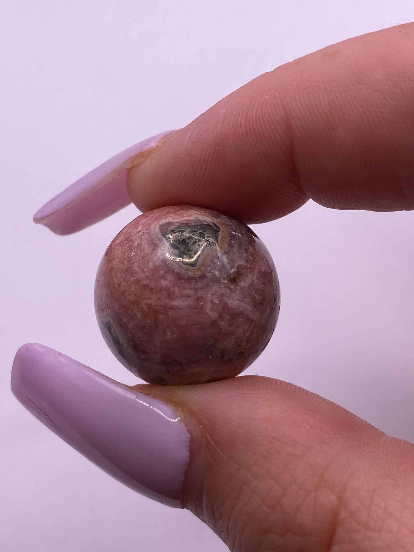 Rare Rhodochrosite Mini Sphere