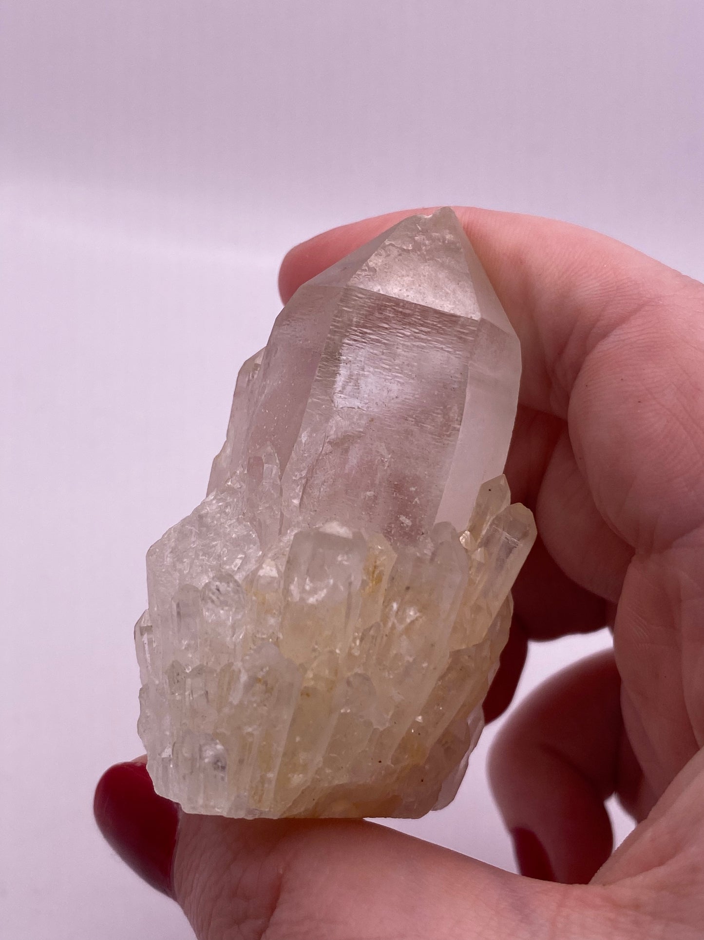 Kundalini citrine cluster