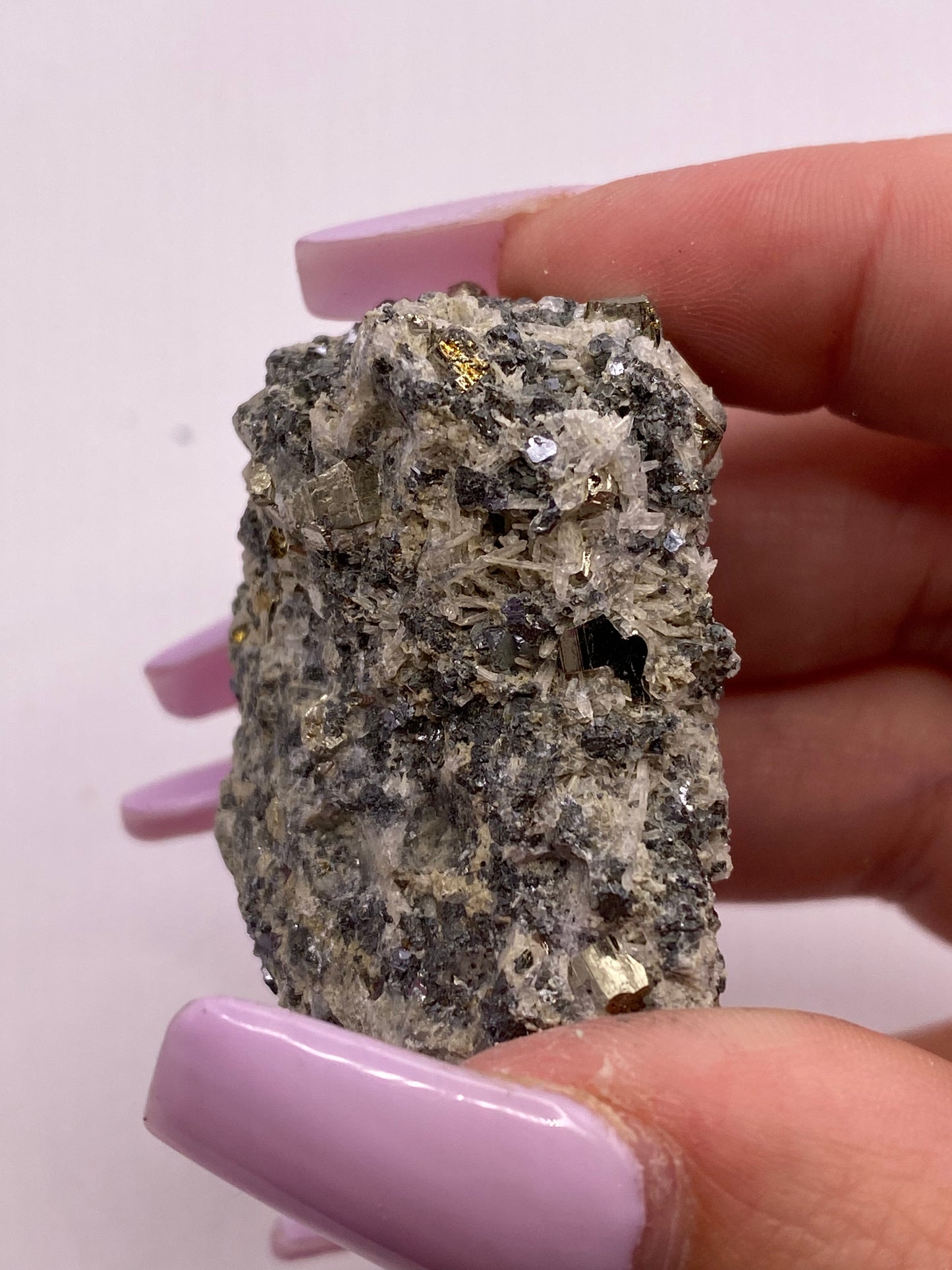 Quartz, Pyrite and Galena Cluster