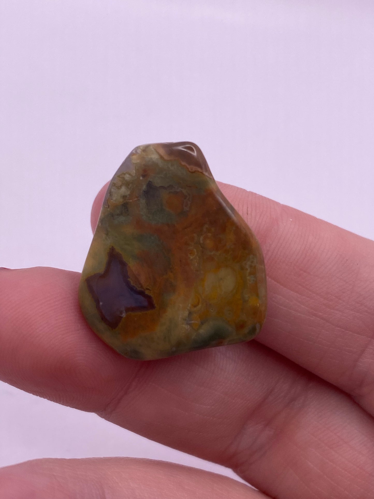 Rainforest Jasper tumble