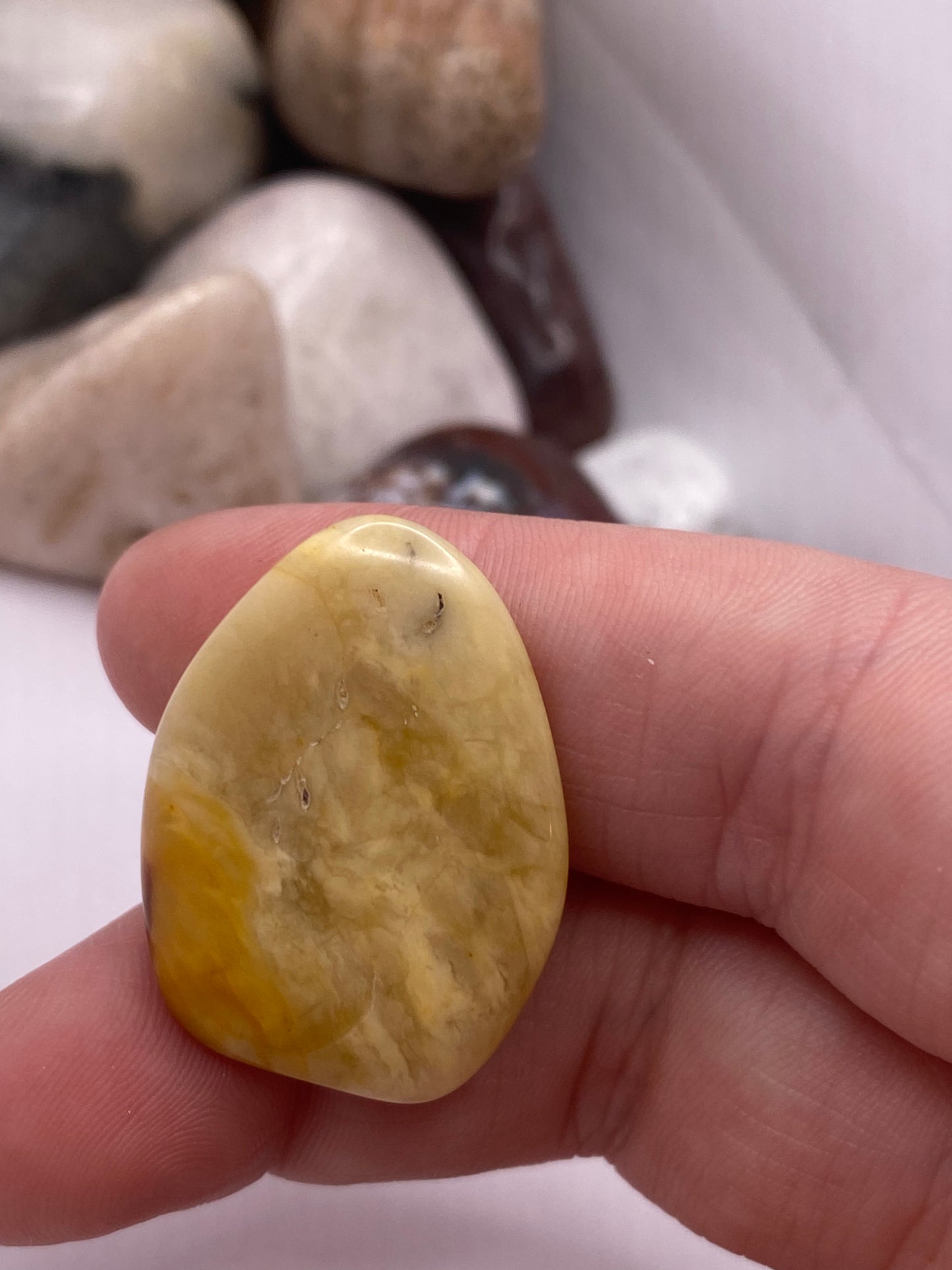 Yellow Jasper tumble