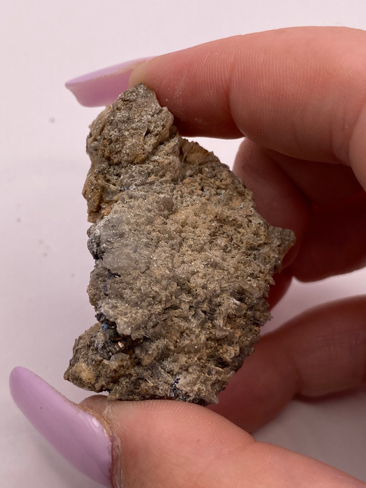 Quartz, Calcite, Pyrite and Galena Cluster