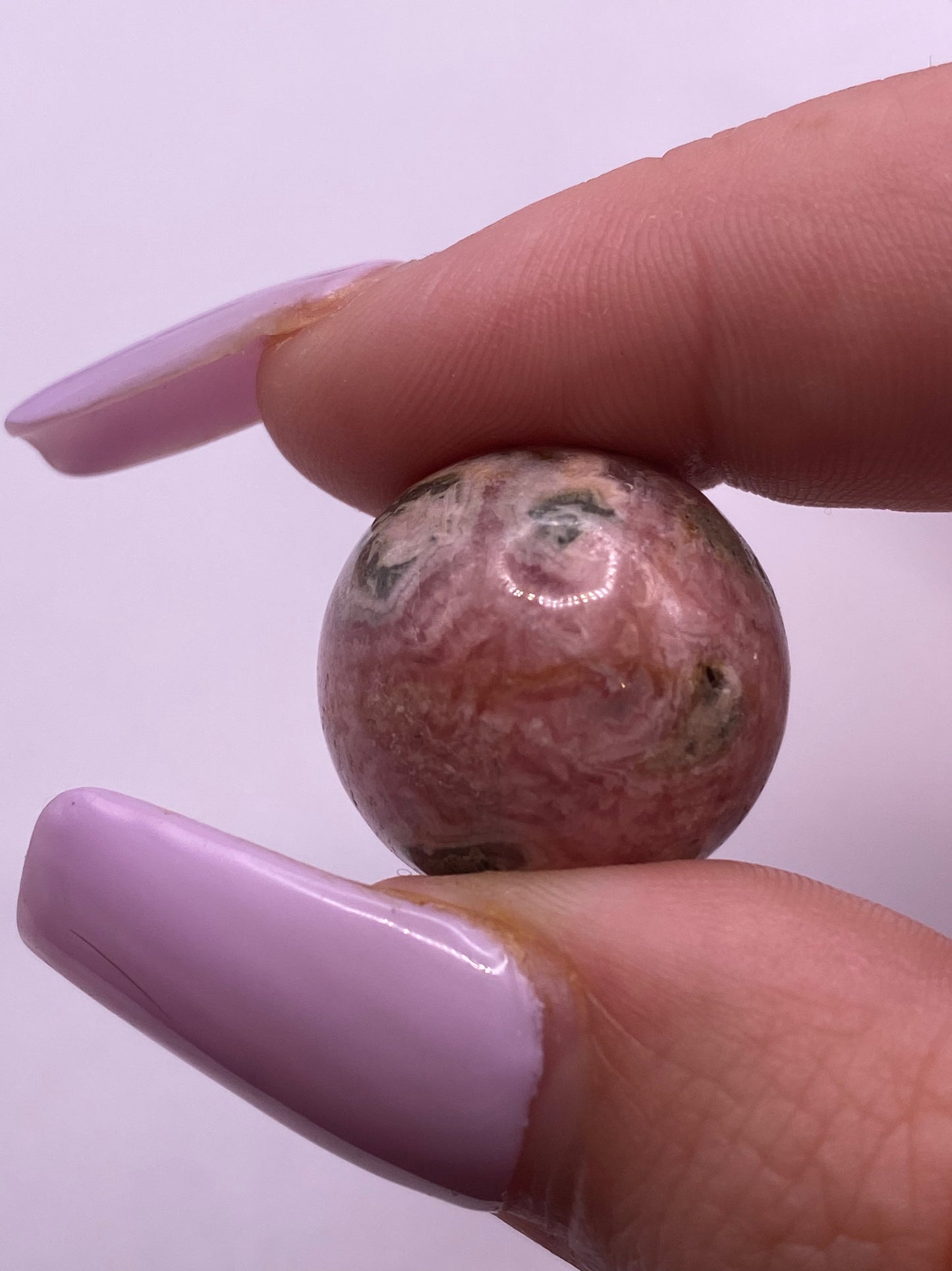 Rare Rhodochrosite Mini Sphere