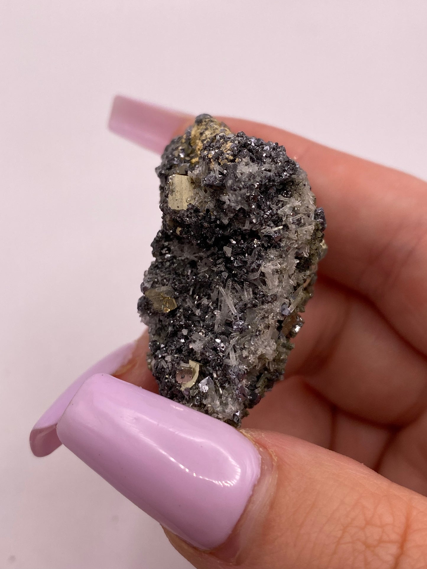 Pyrite, Quartz and Galena Cluster