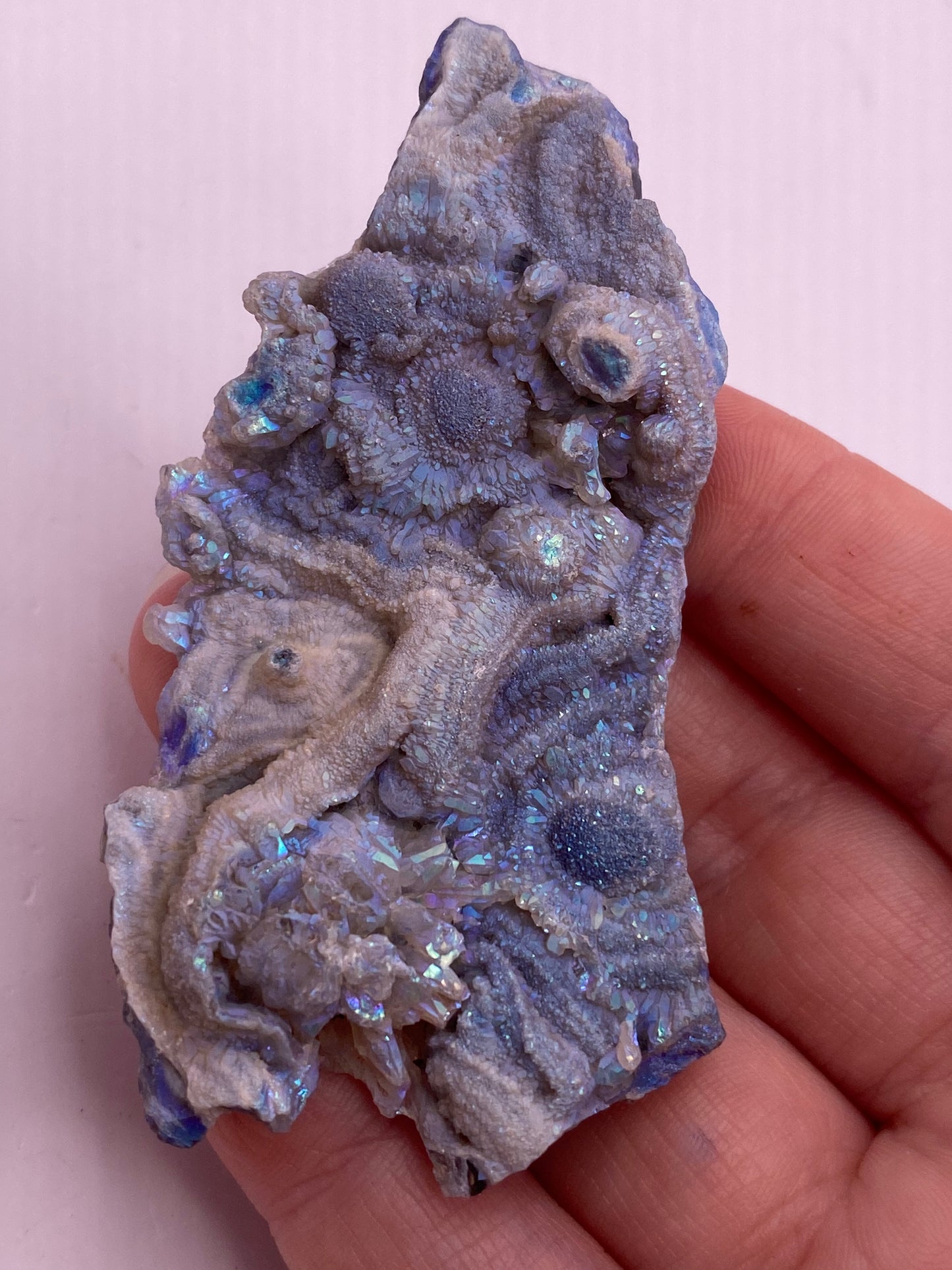 Galaxy aura chalcedony cluster