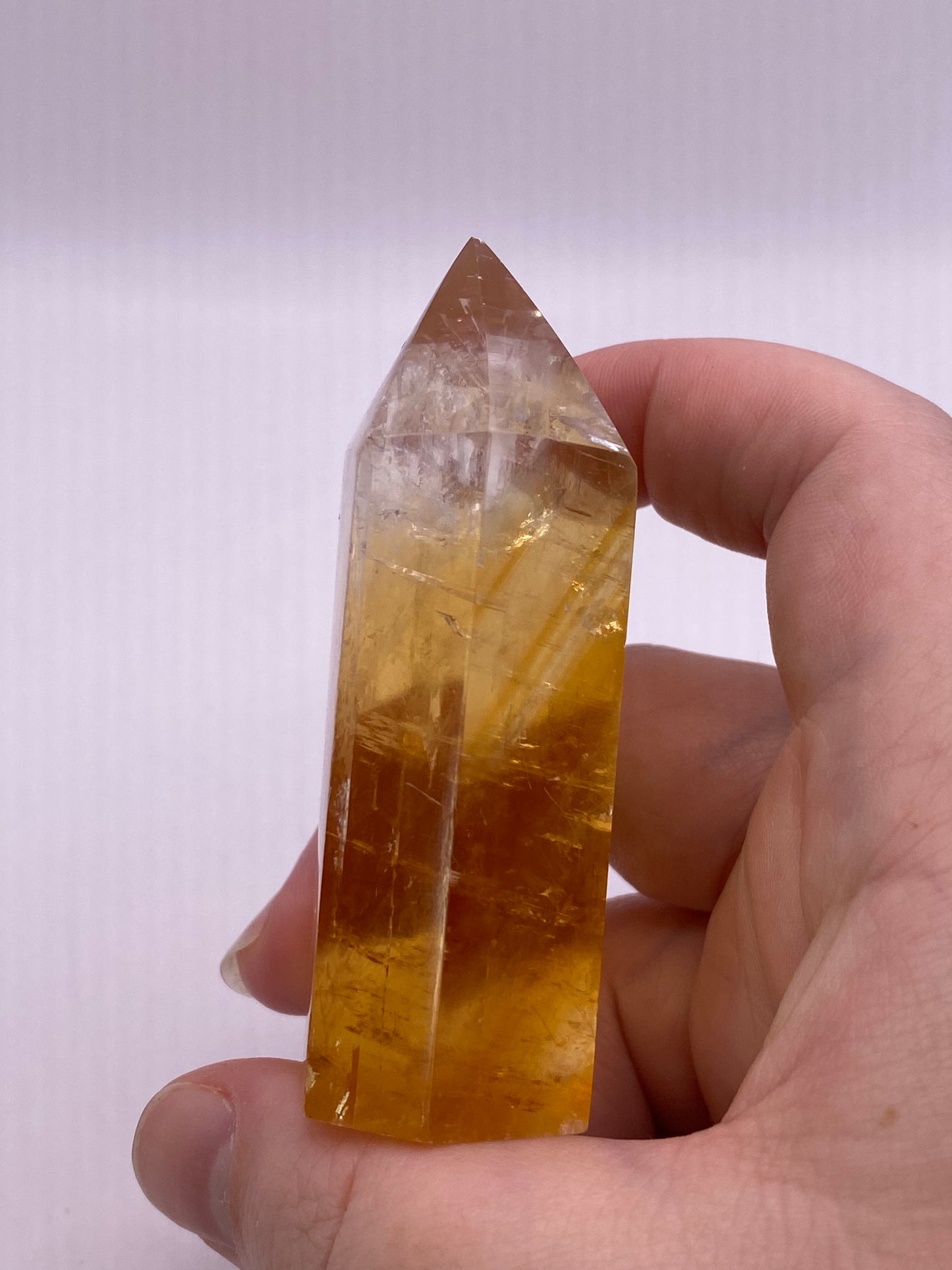 Phantom orange Calcite