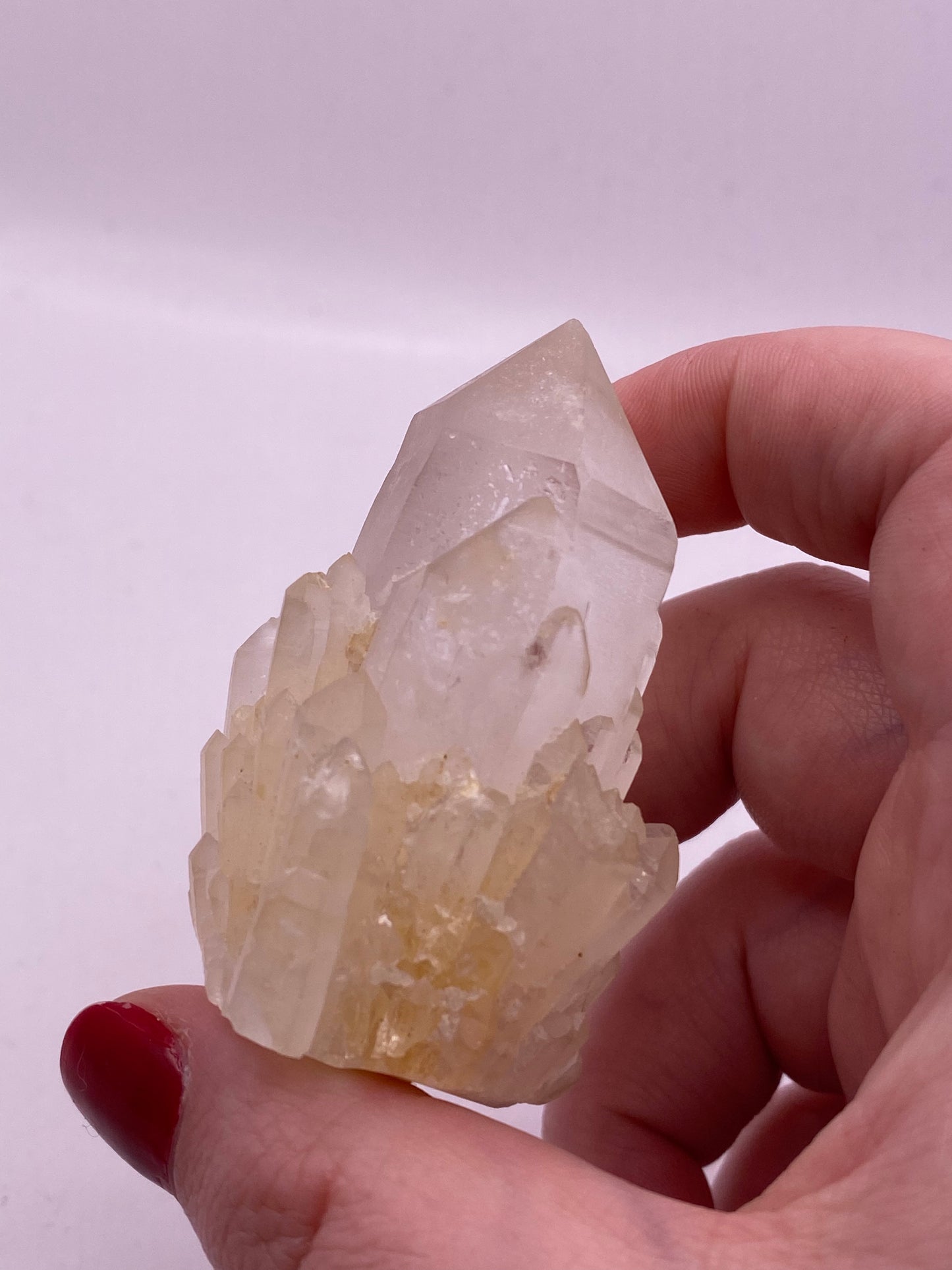 Kundalini citrine cluster