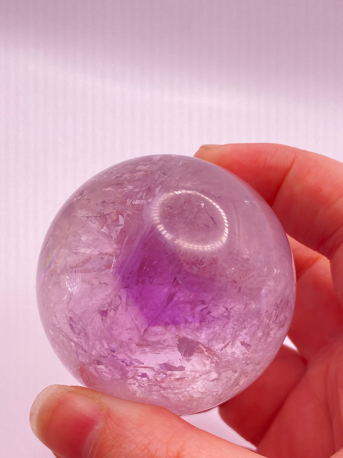 Phantom Ametrine Sphere