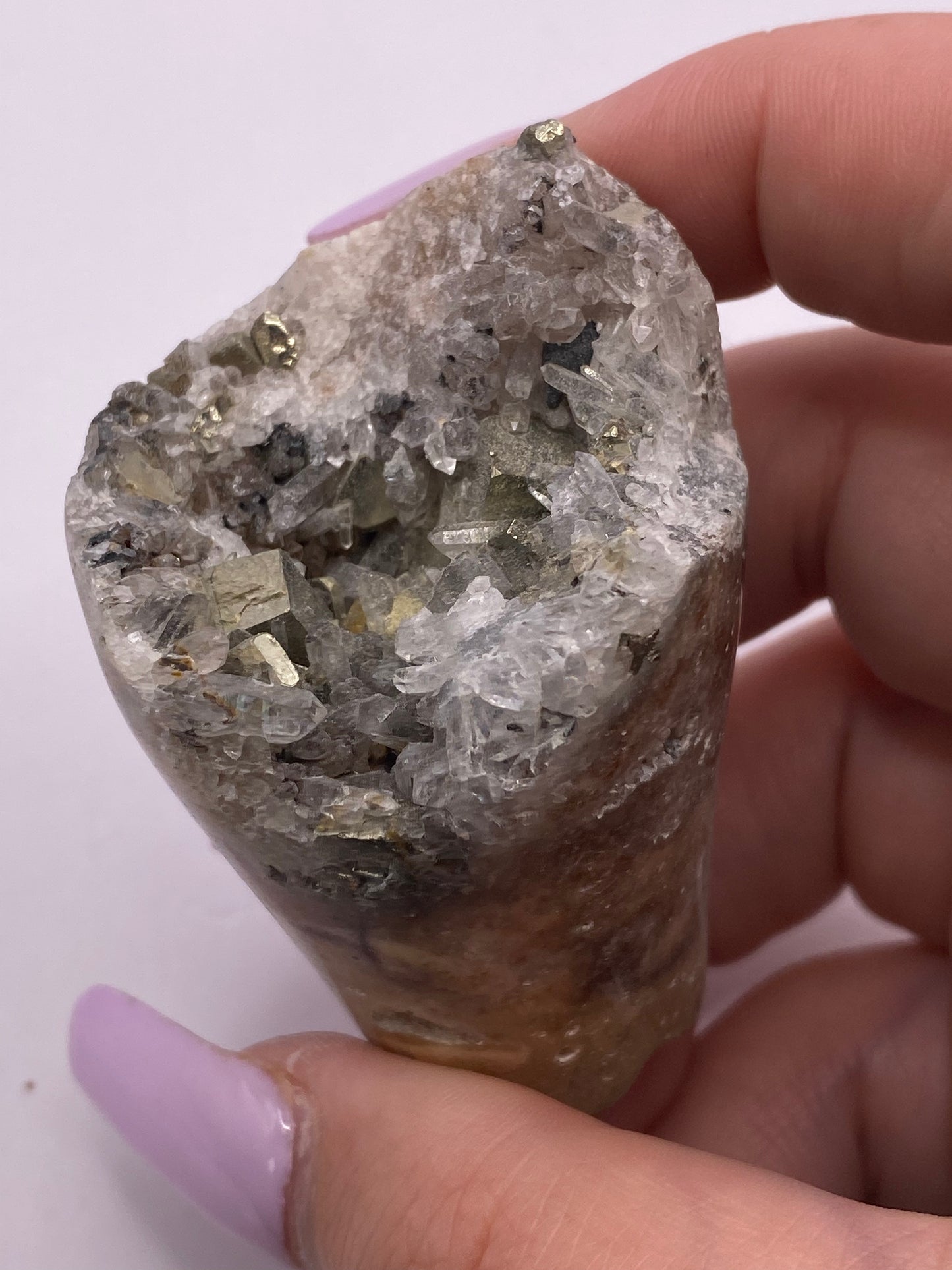 Pyrite and Quartz