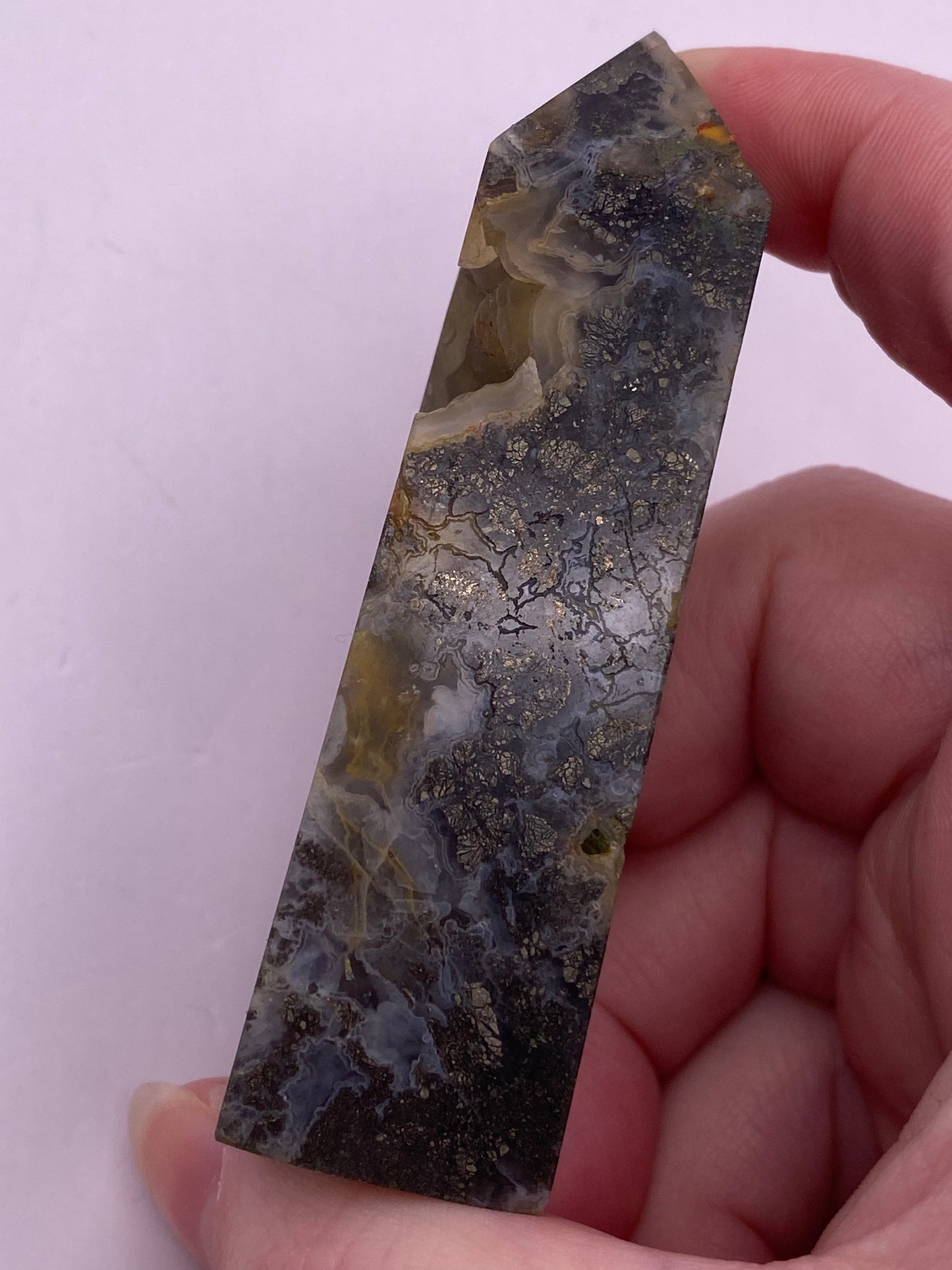 Chalcopyrite Crystal Tower