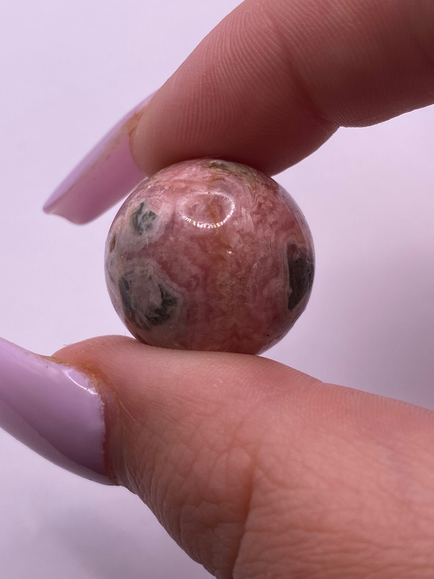 Rare Rhodochrosite Mini Sphere