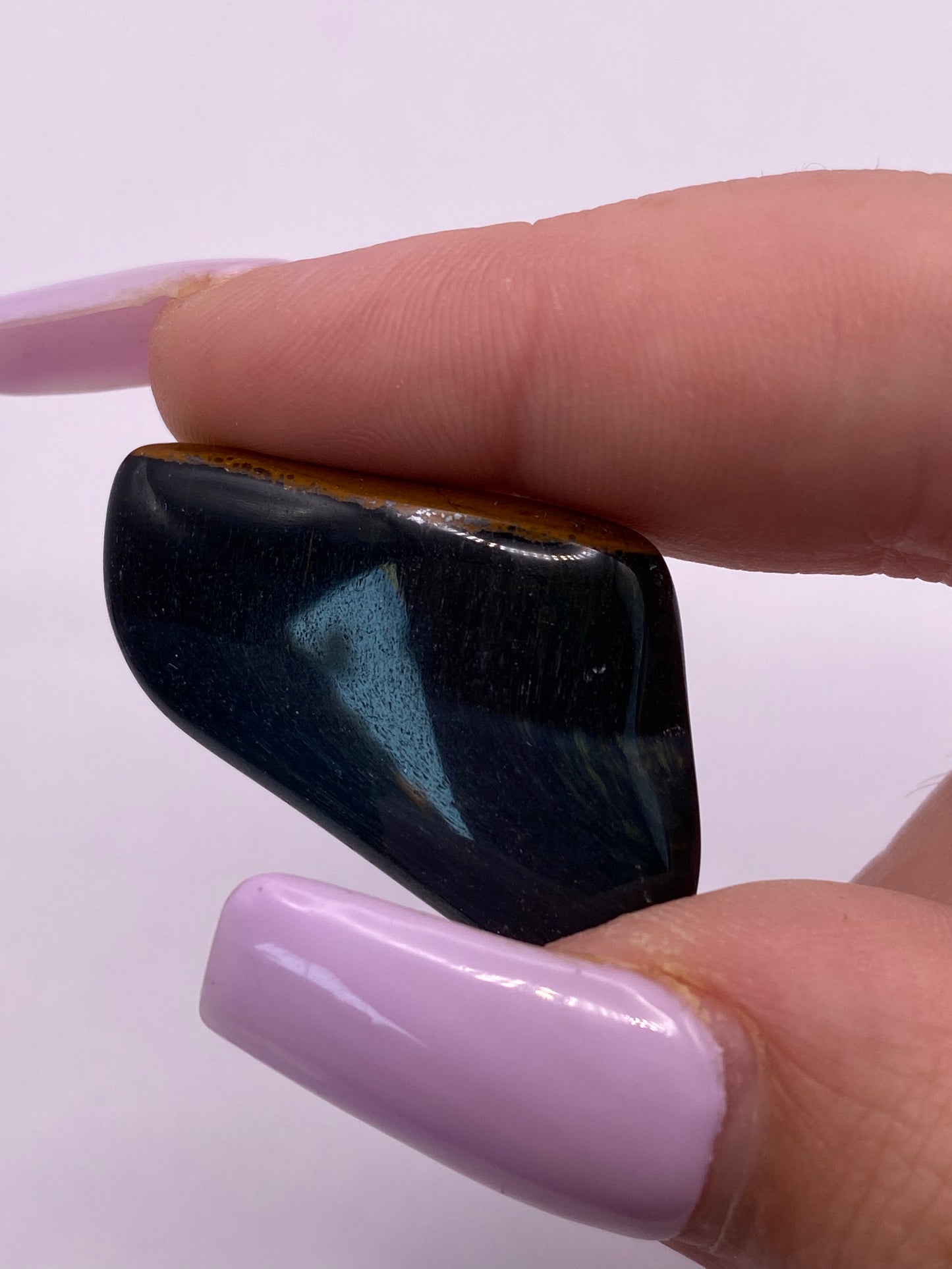 Blue Tigers Eye Tumble