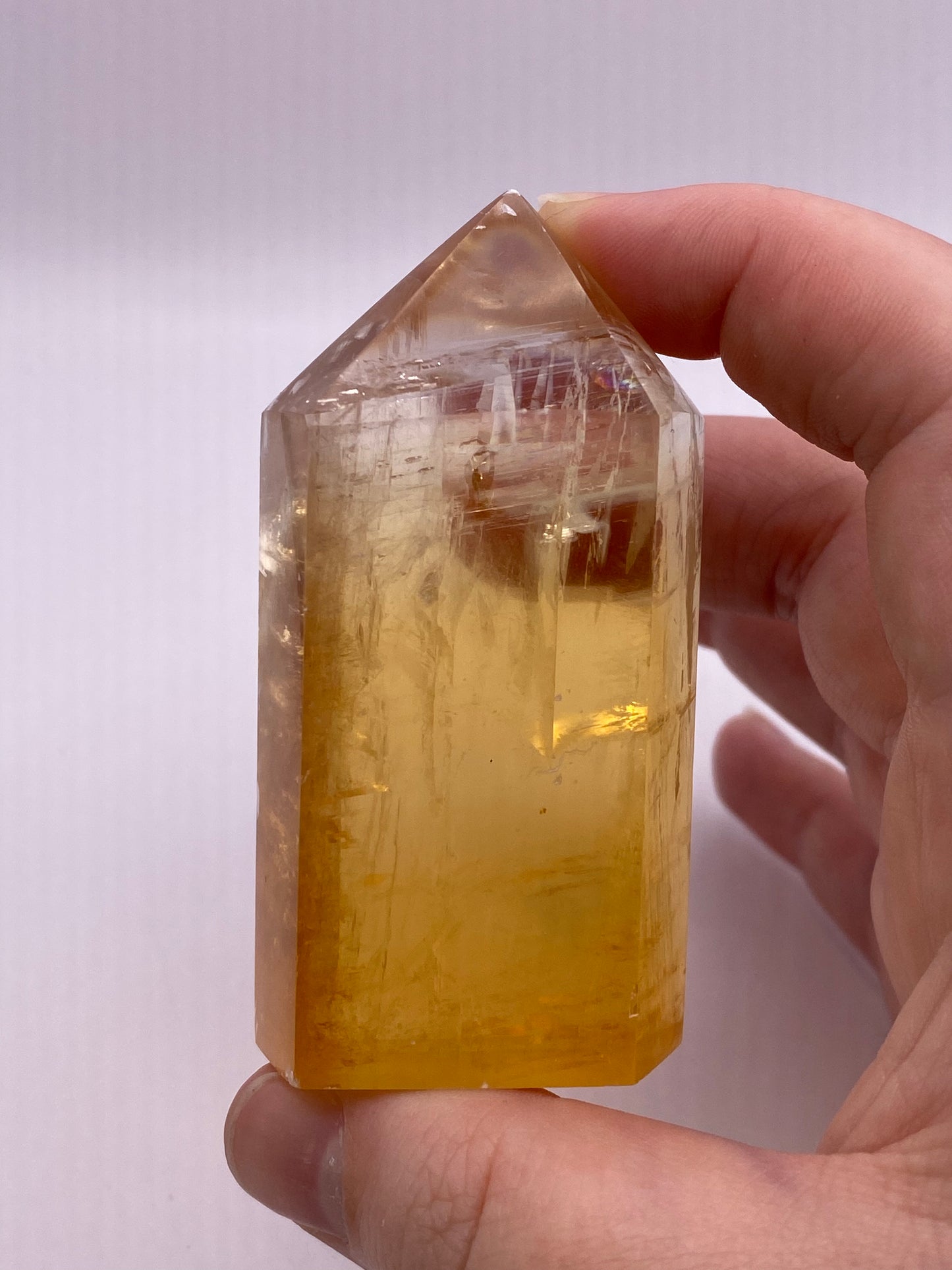 Phantom orange Calcite