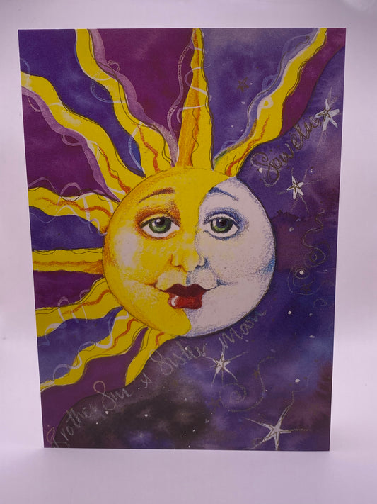 Sun and Moon Card