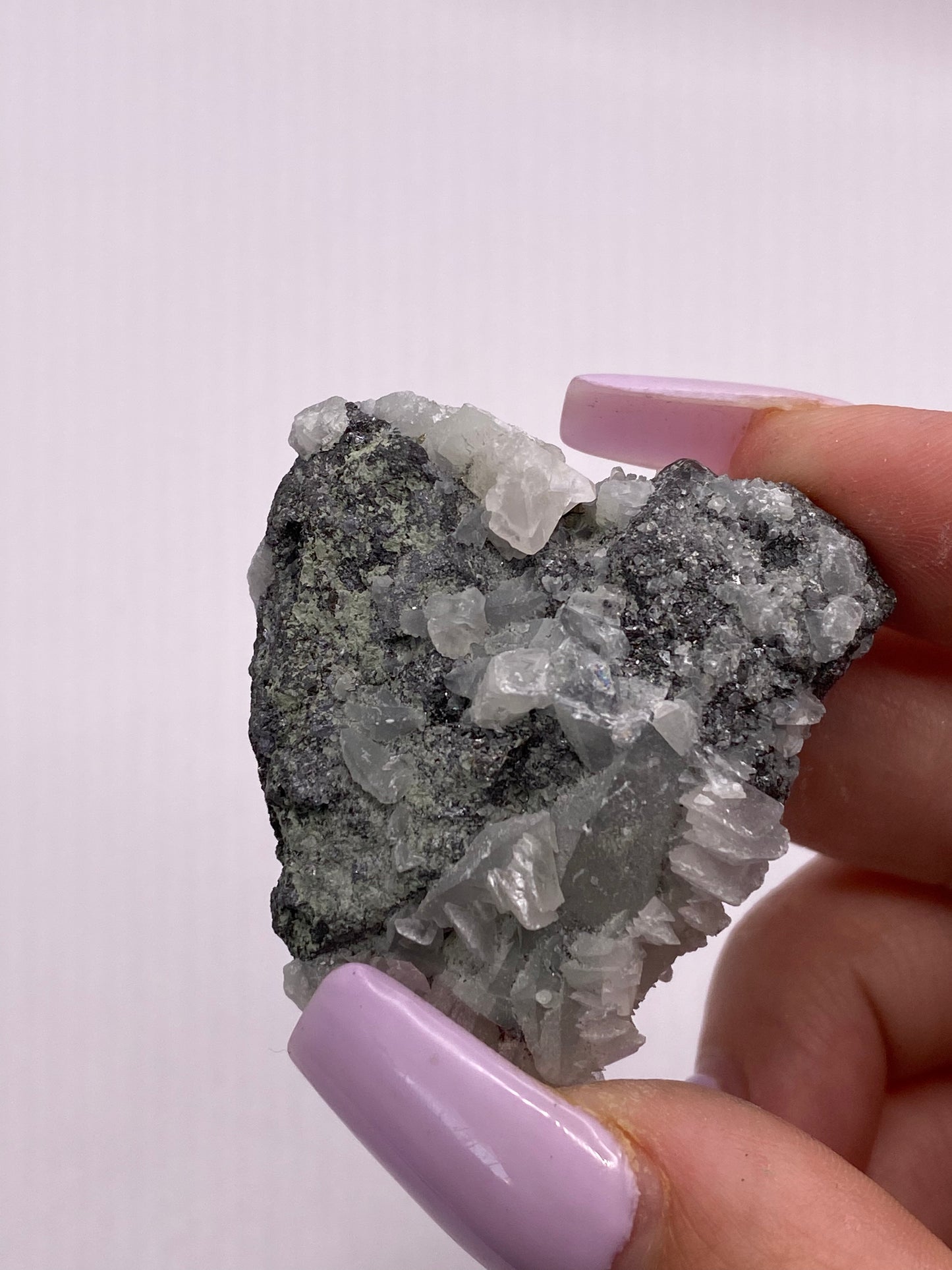 Galena and Calcite Cluster