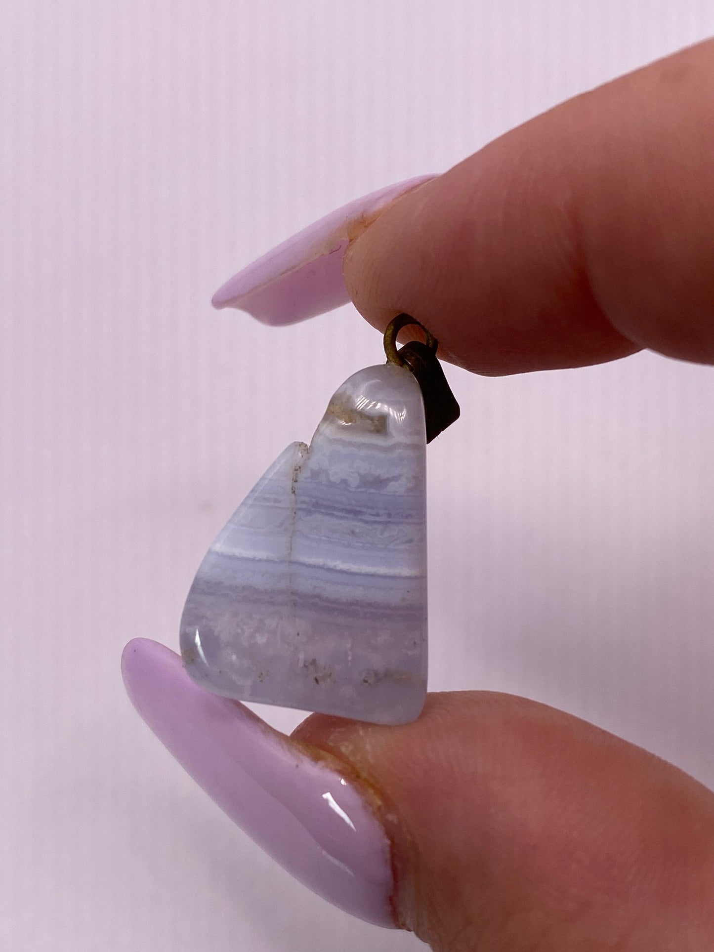 Blue Lace Agate Necklace