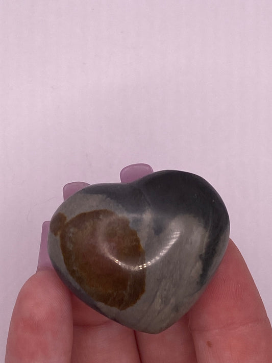 Polychrome Jasper Heart