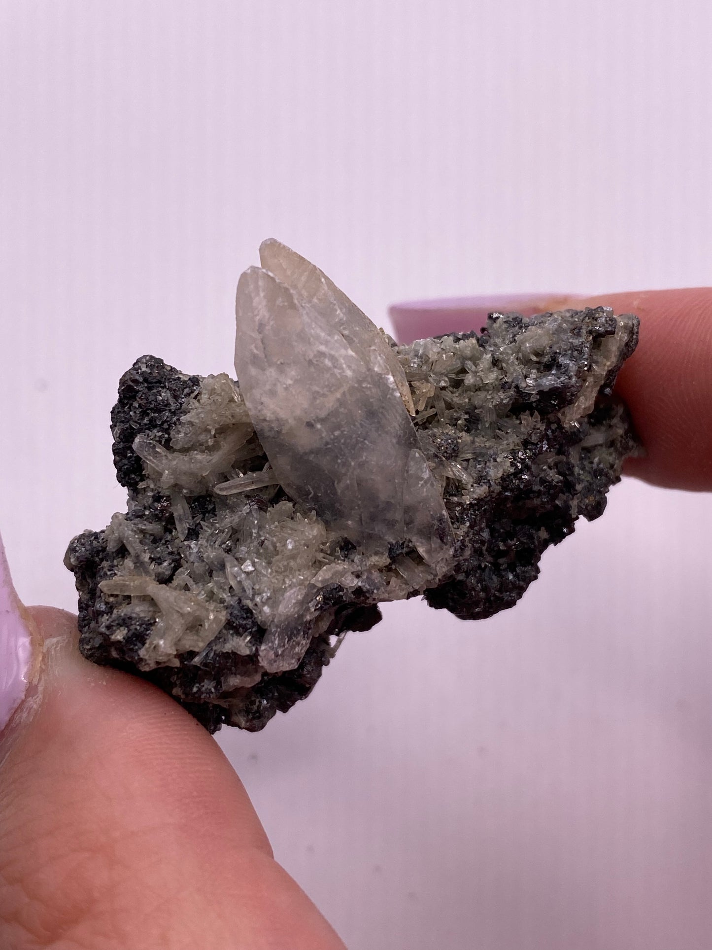 Calcite, Galena and Quartz Cluster