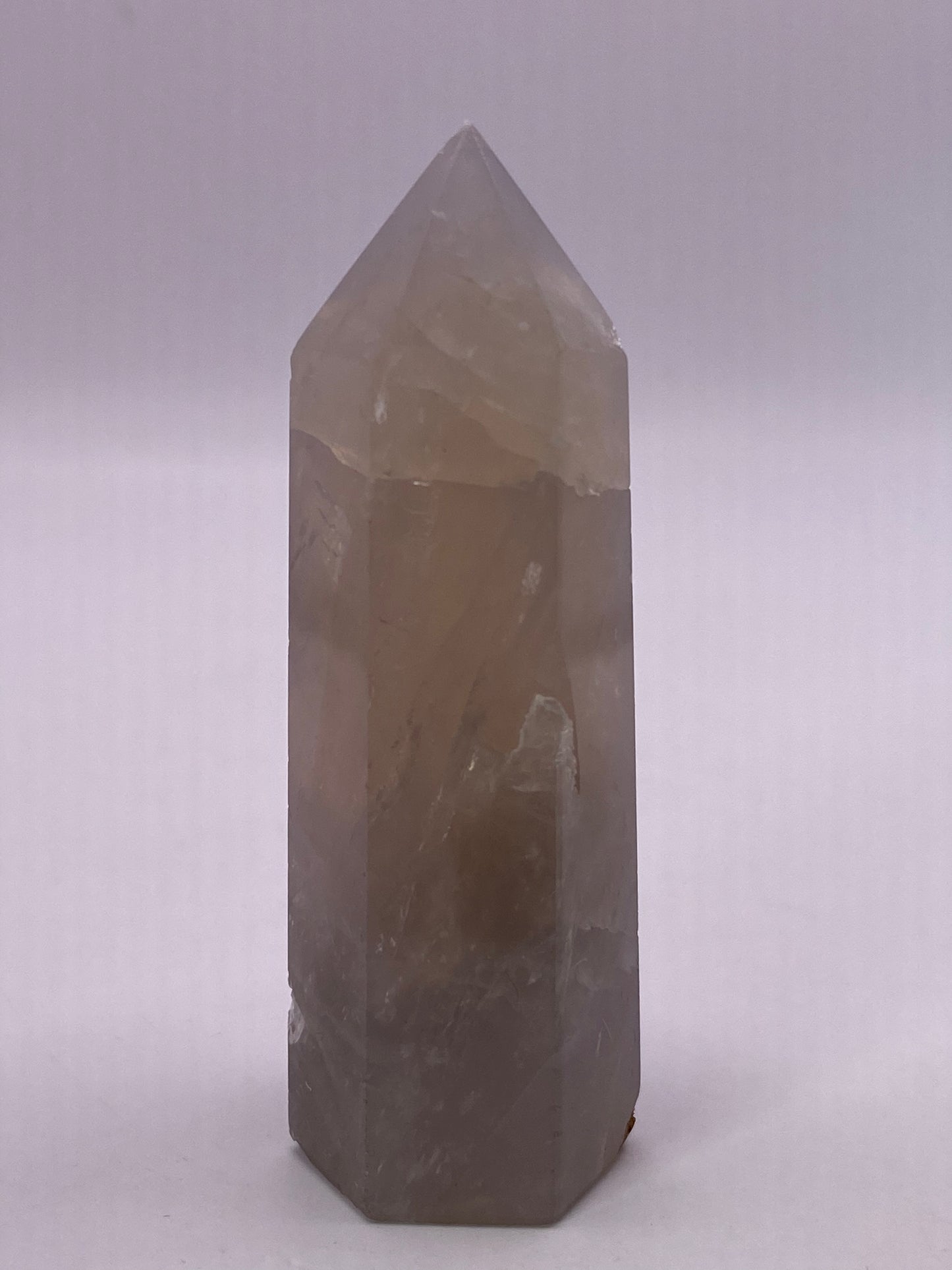 Rare Blue Rose Quartz Tower