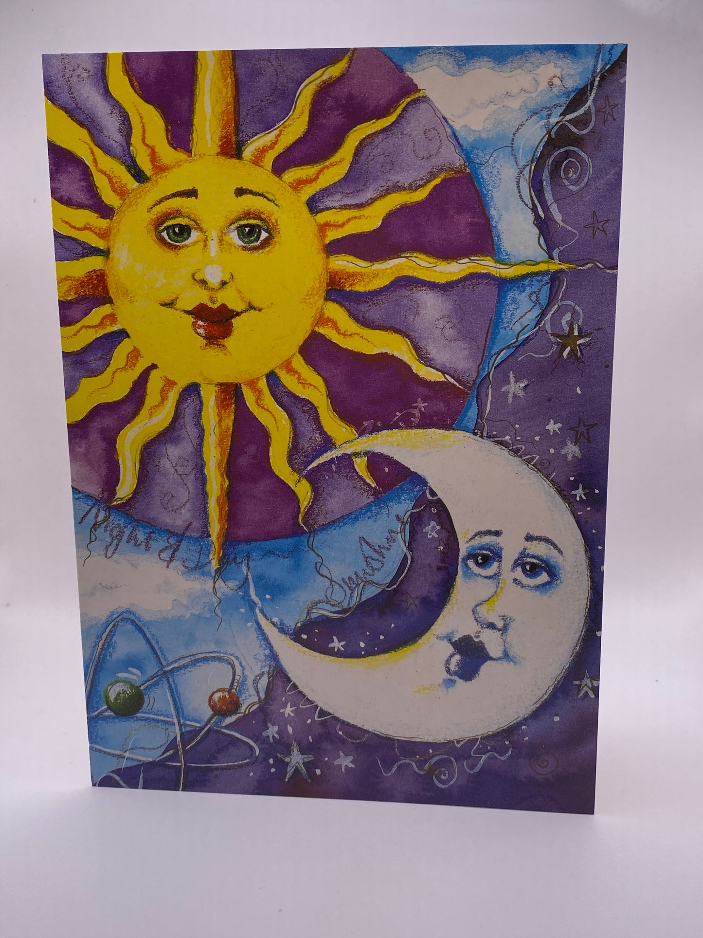 Sun and Moon Card