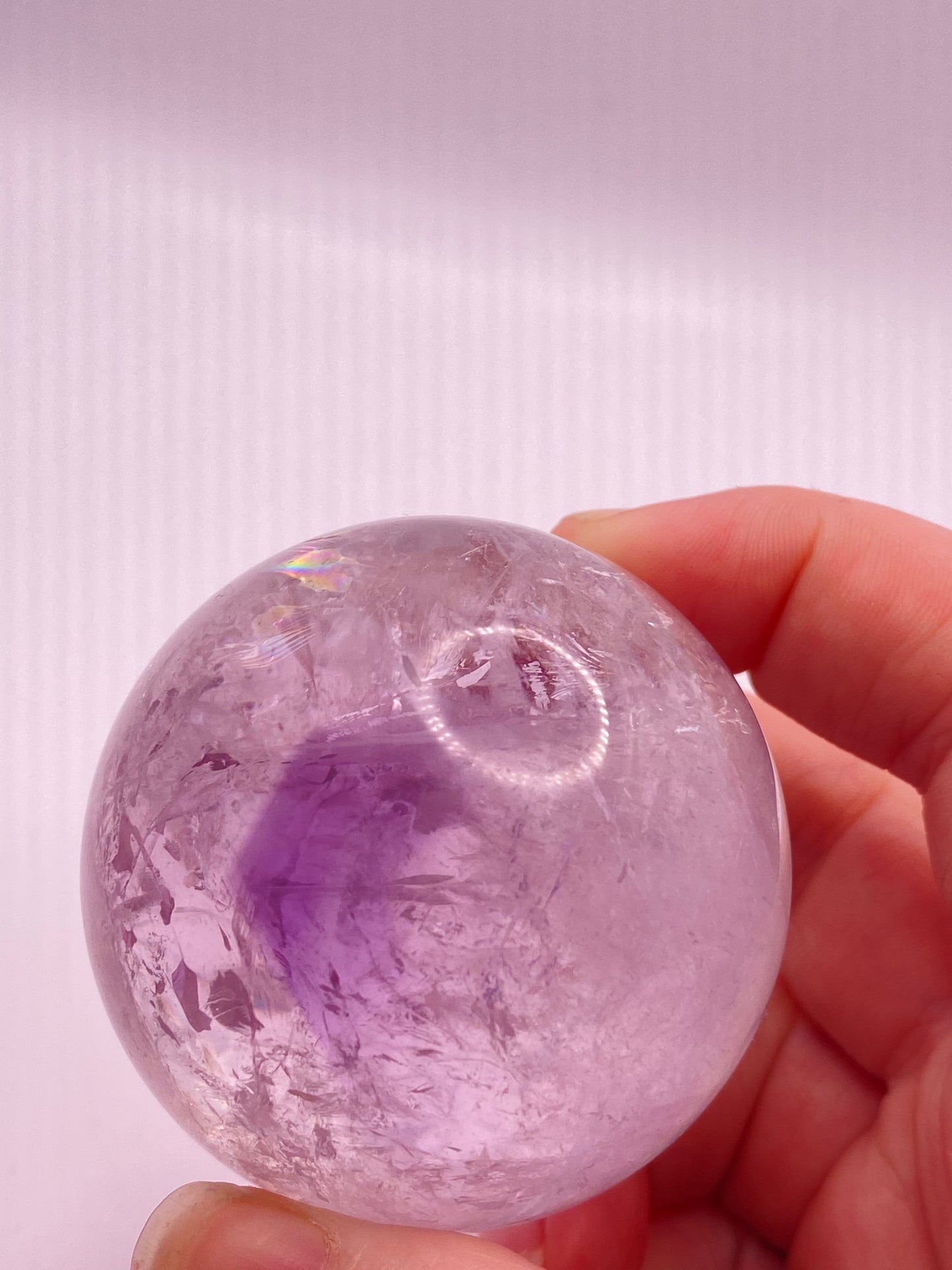 Phantom Ametrine Sphere