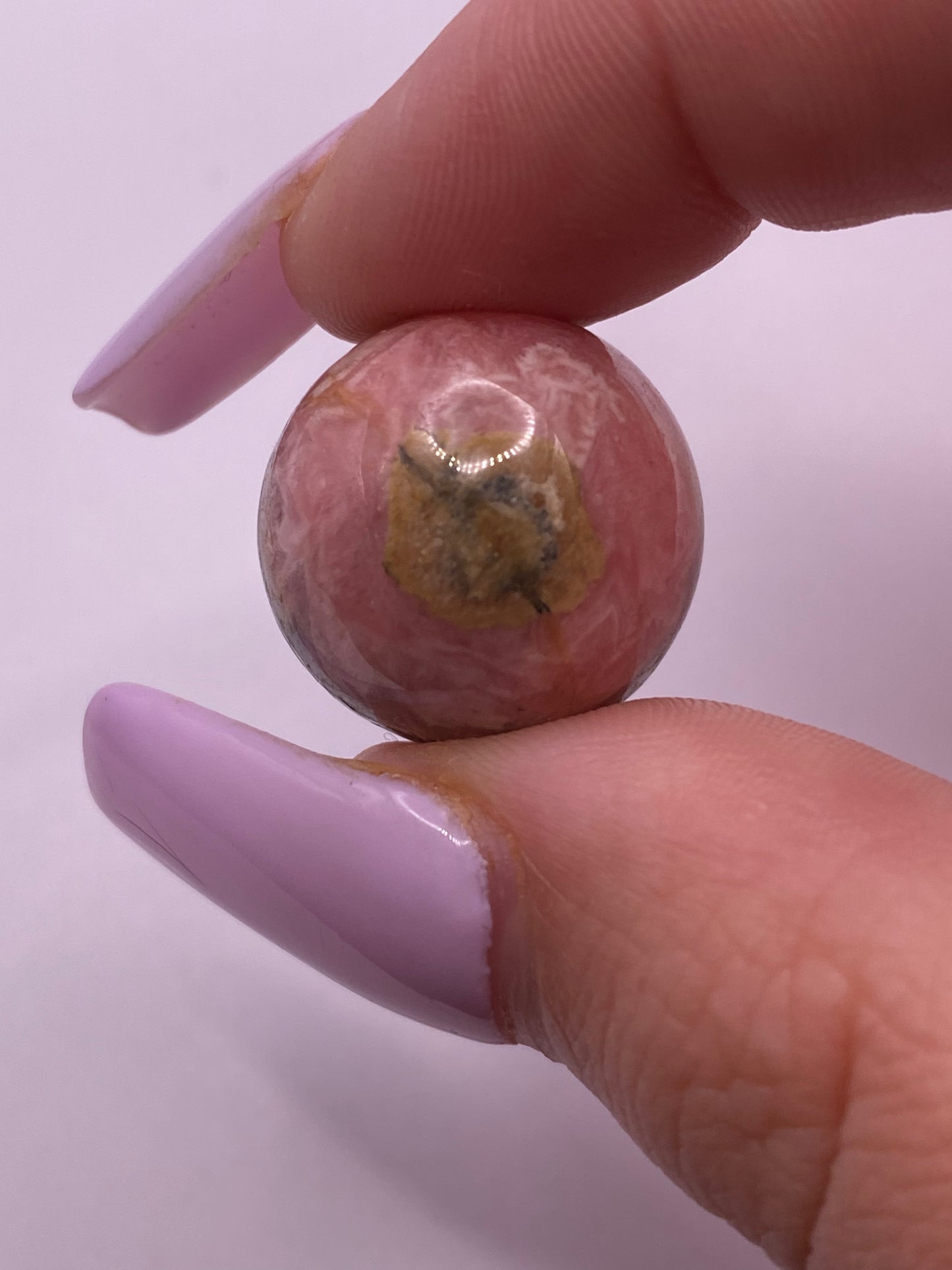 Rare Rhodochrosite Mini Sphere