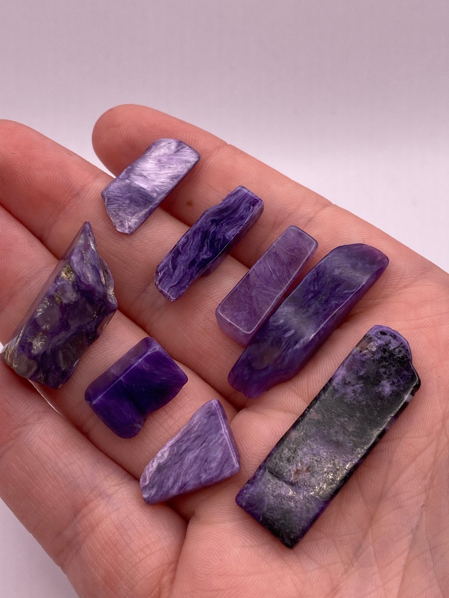 Rare Charoite Pieces