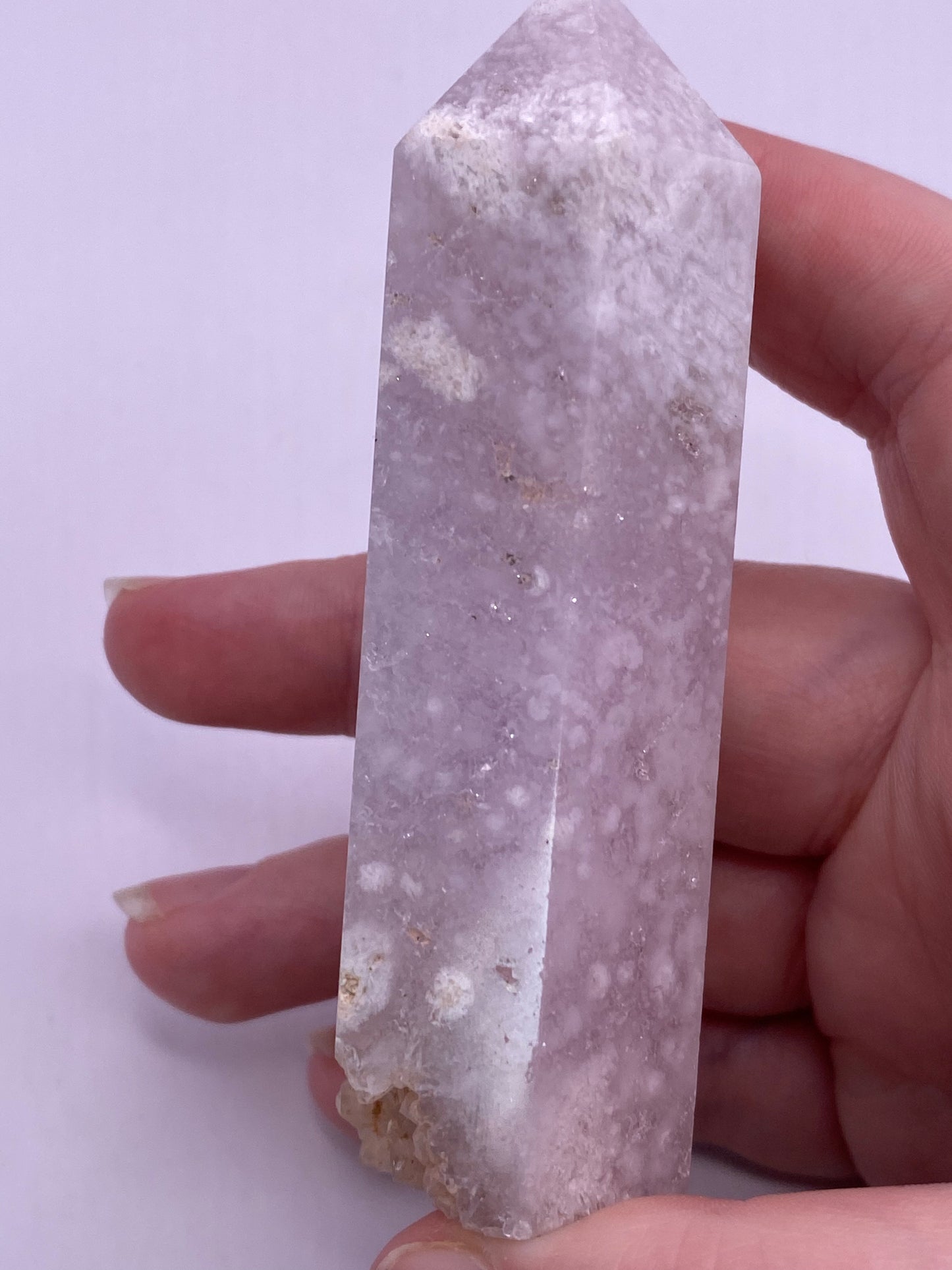 Pink Amethyst Druzey Tower