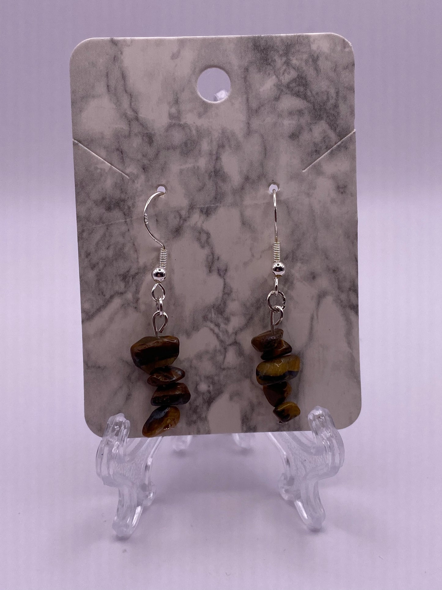 Tigers Eye Earrings