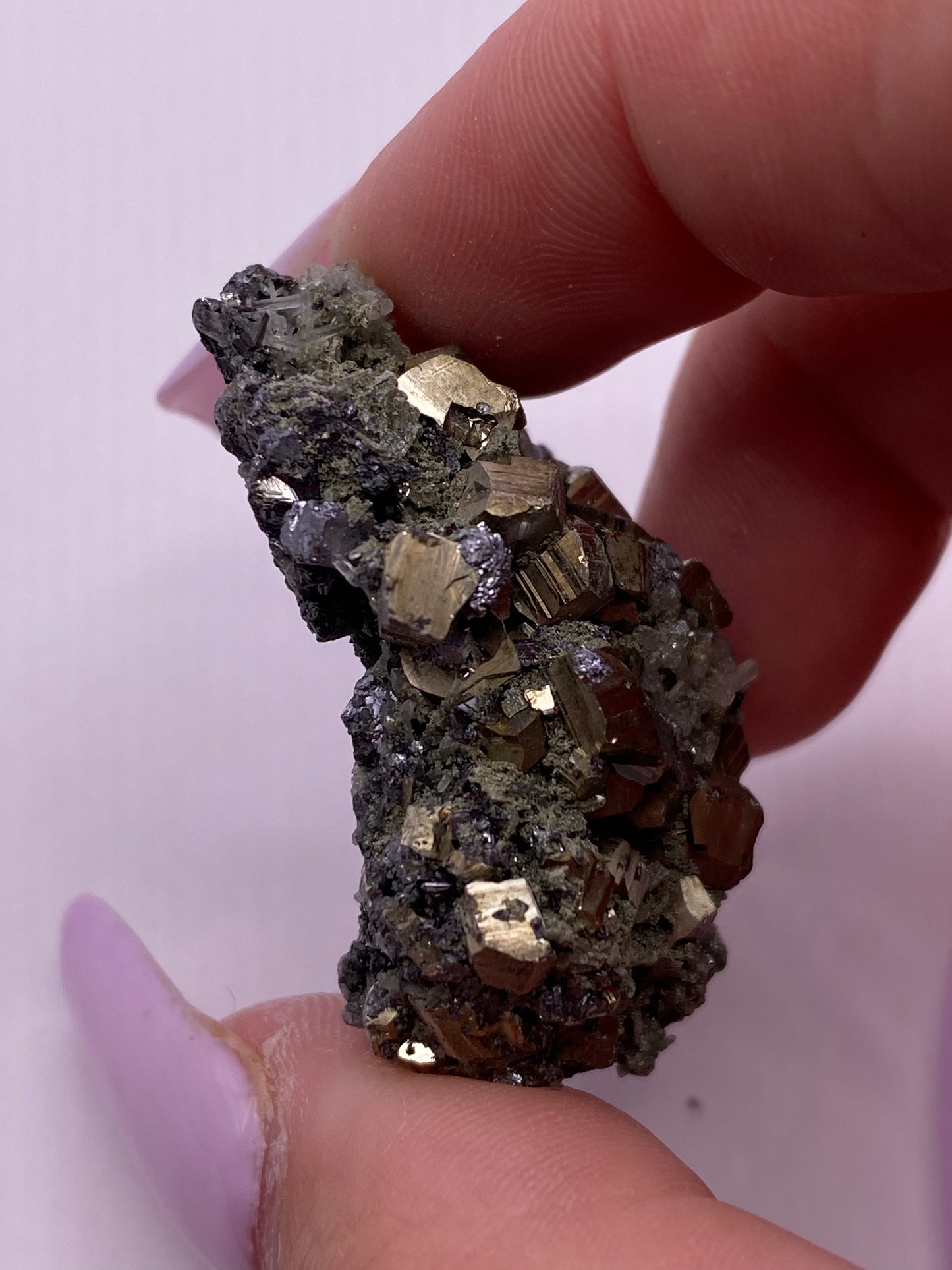 Pyrite, Quartz and Galena Cluster