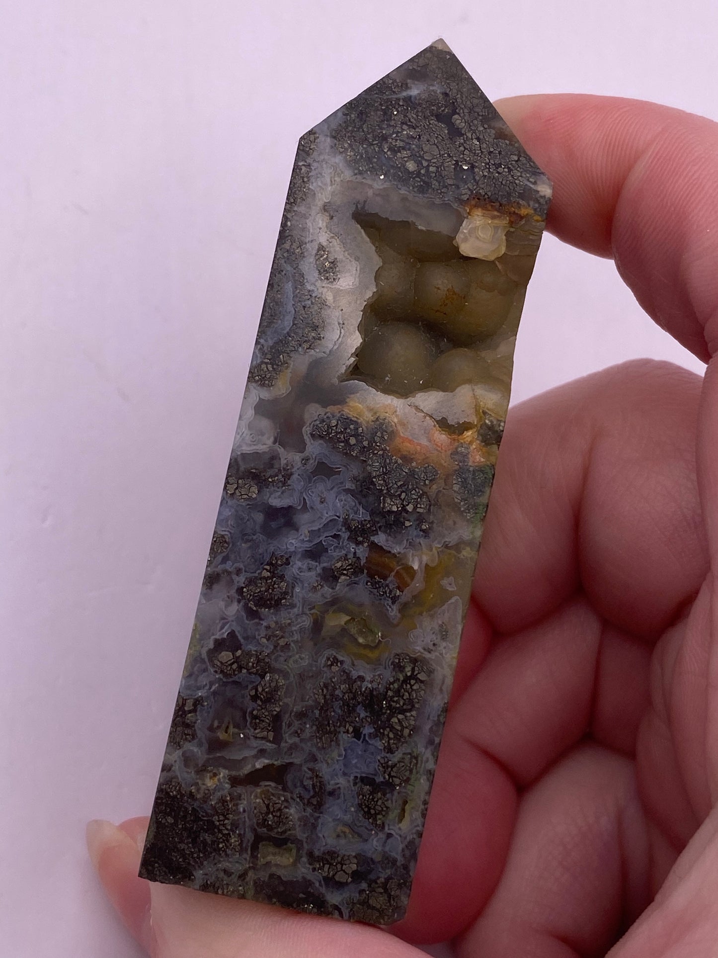 Chalcopyrite Crystal Tower