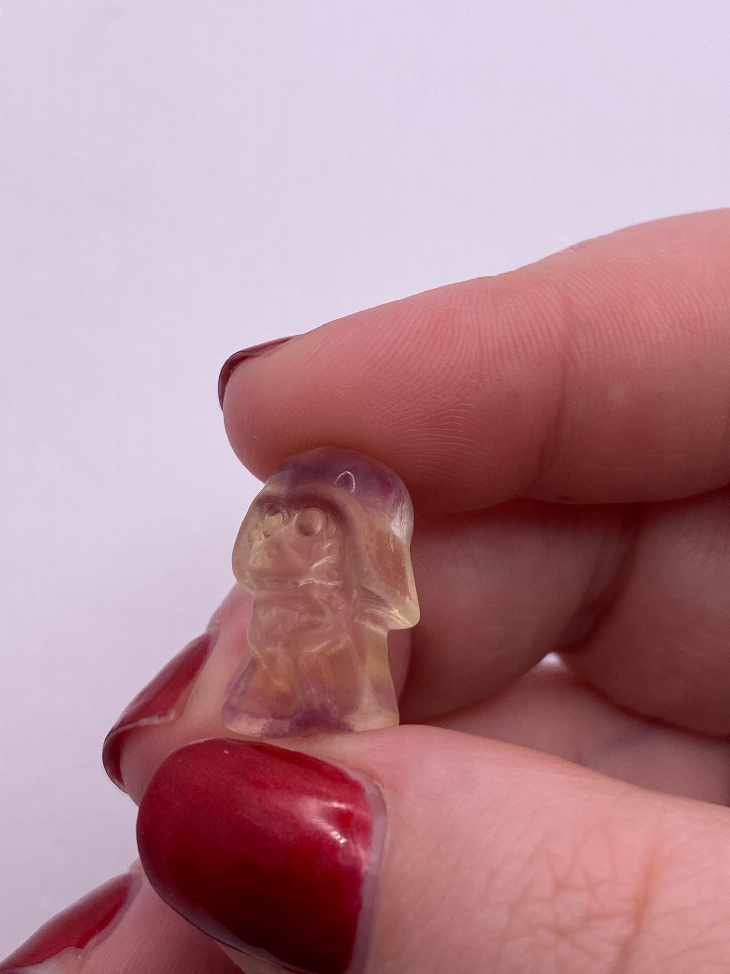 Darth Vader Fluorite Carving