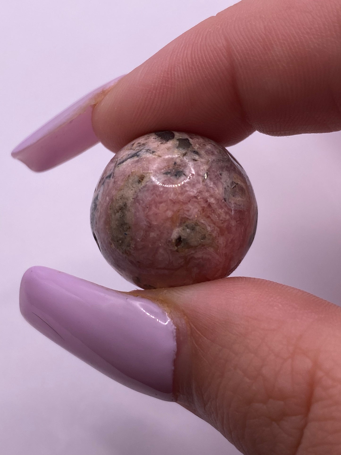 Rare Rhodochrosite Mini Sphere