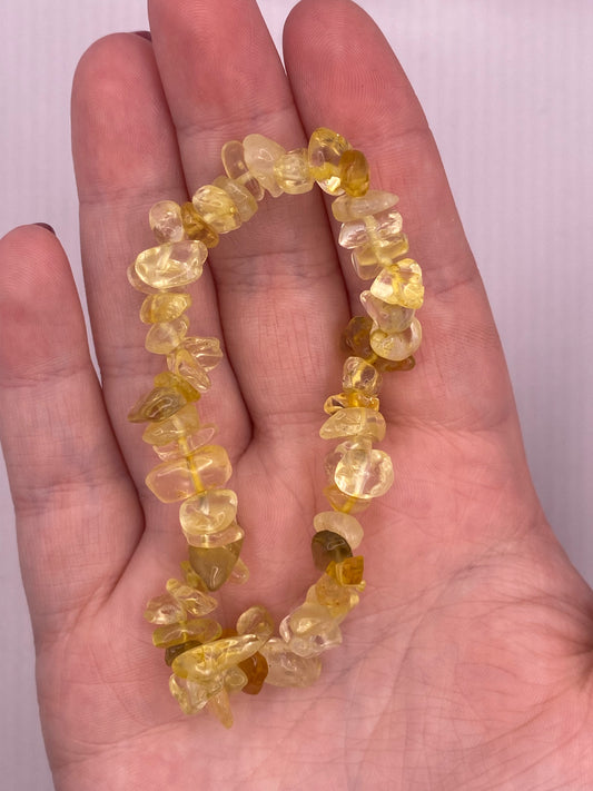 HTA Citrine Crystal Bracelet