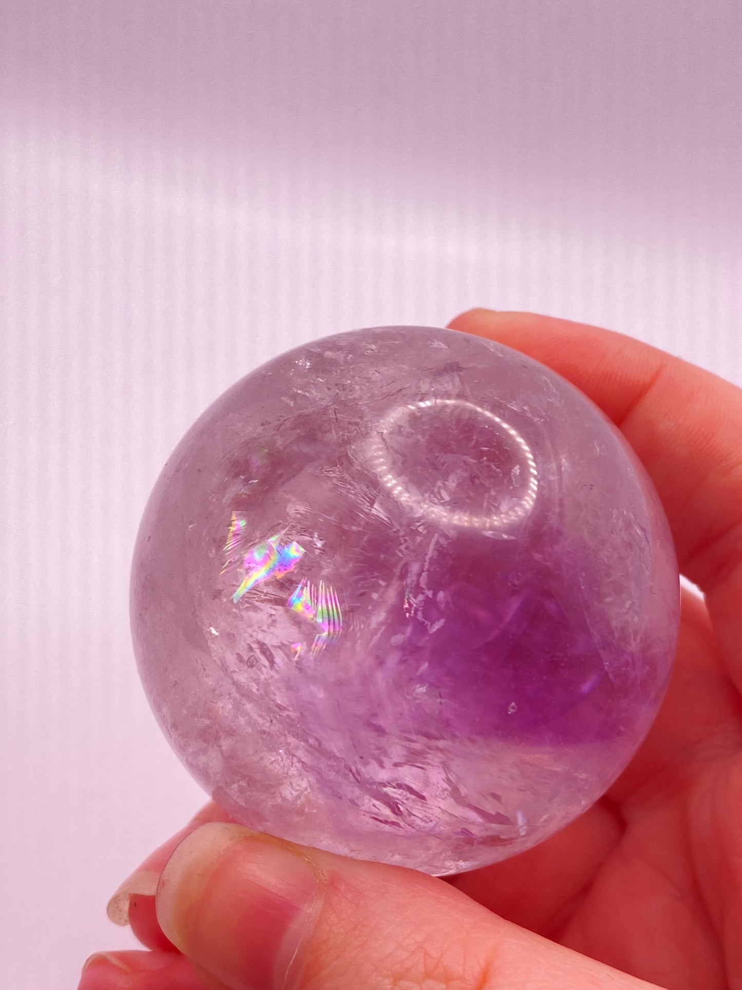 Phantom Ametrine Sphere