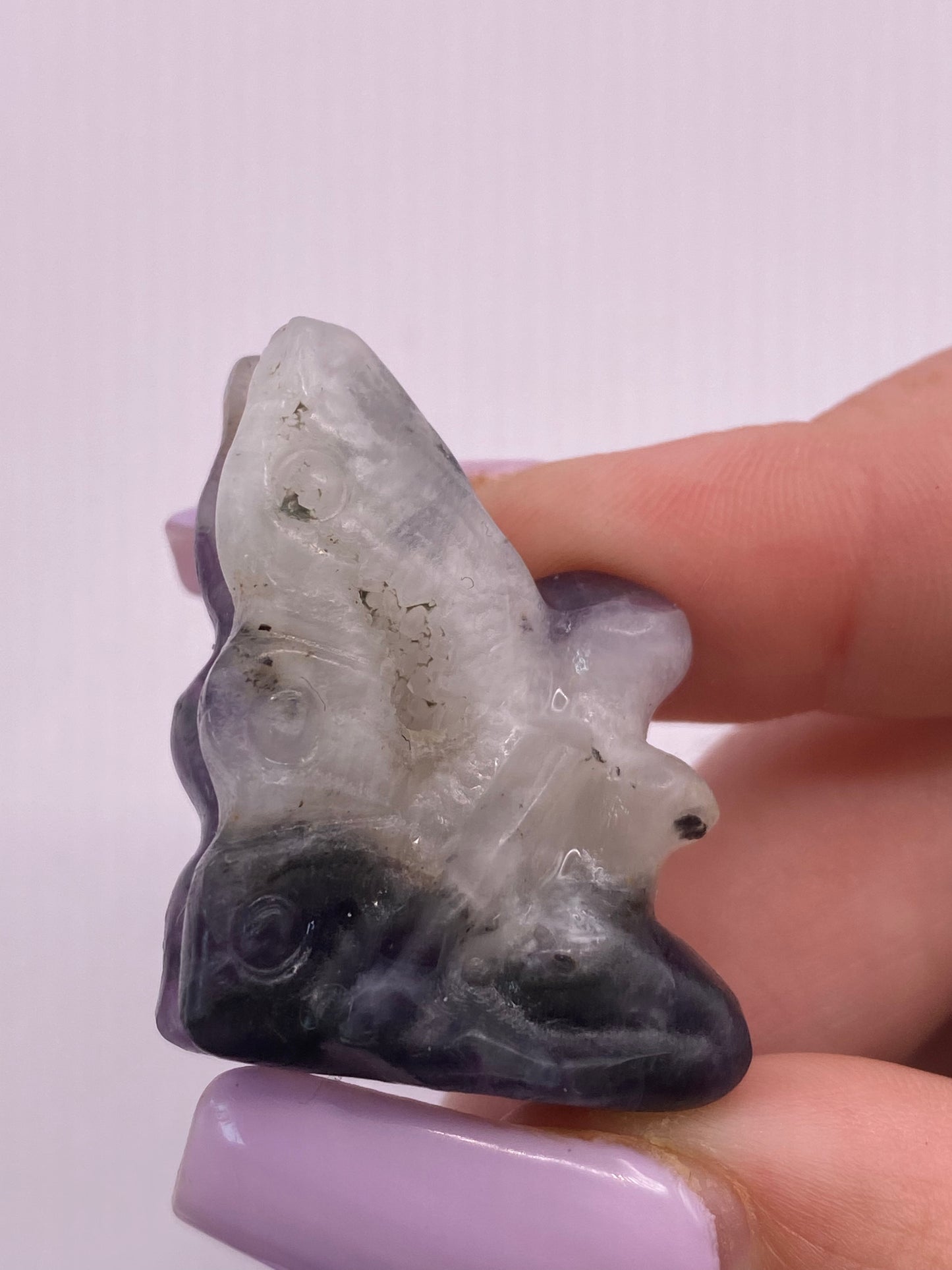 Purple Sphalerite Crystal Fairy