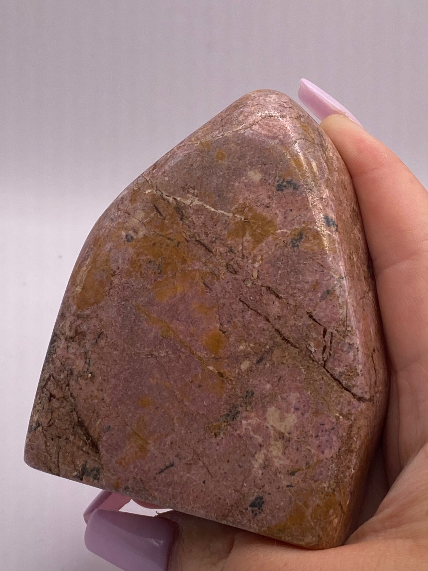 Peruvian Rhodonite Crystal Free Form