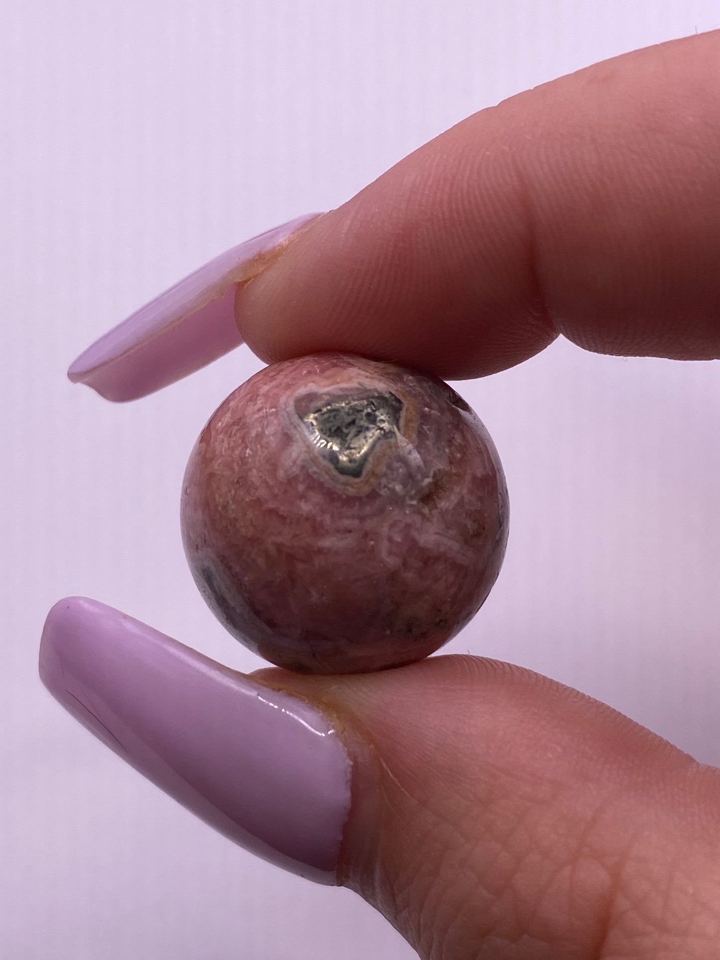 Rare Rhodochrosite Mini Sphere